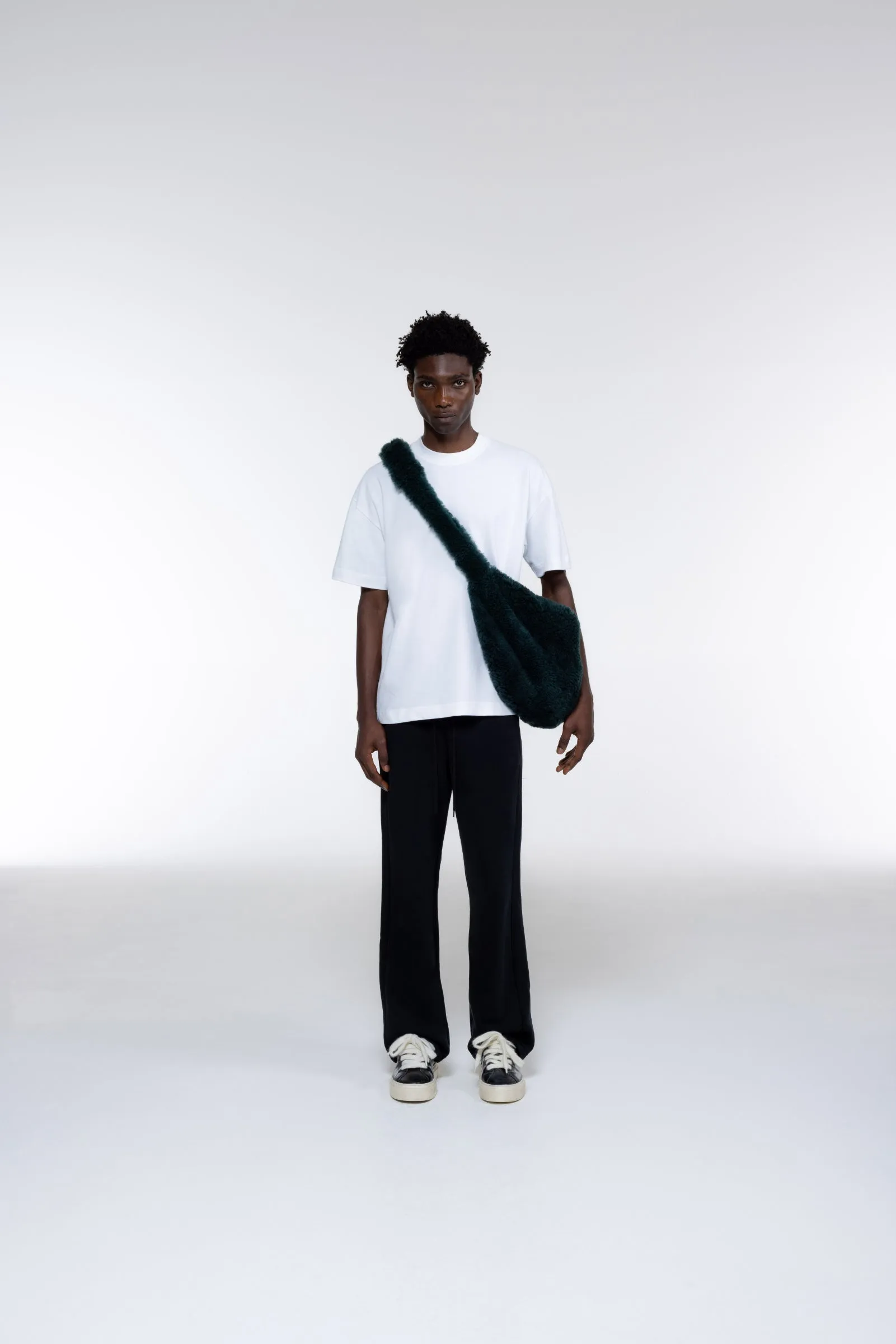 SHEARLING SLING BAG sold by Cole Buxton product image thumbnail 3