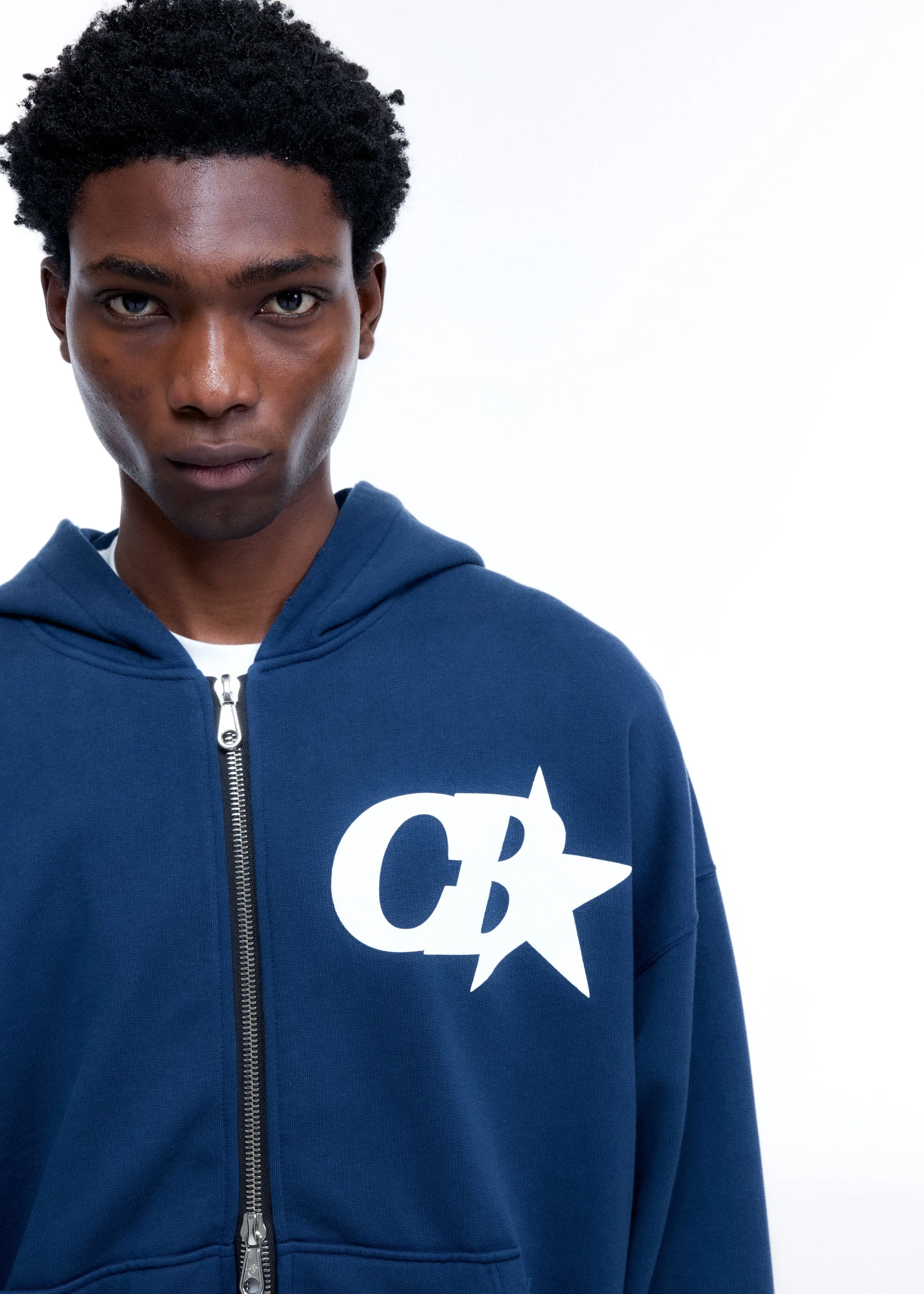 CB STAR ZIPPED HOODIE sold by Cole Buxton product image thumbnail 4