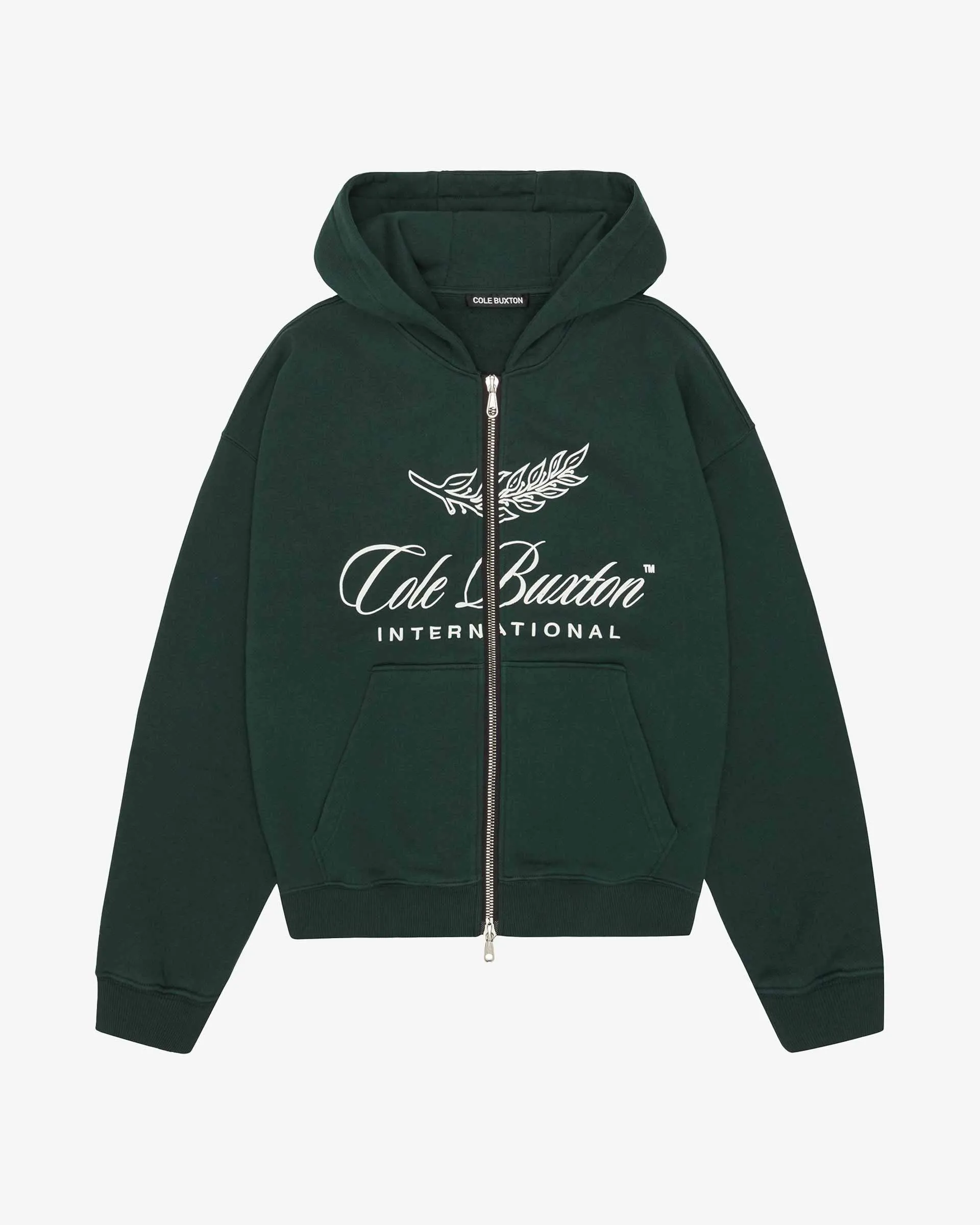 INTERNATIONAL ZIPPED HOODIE sold by Cole Buxton