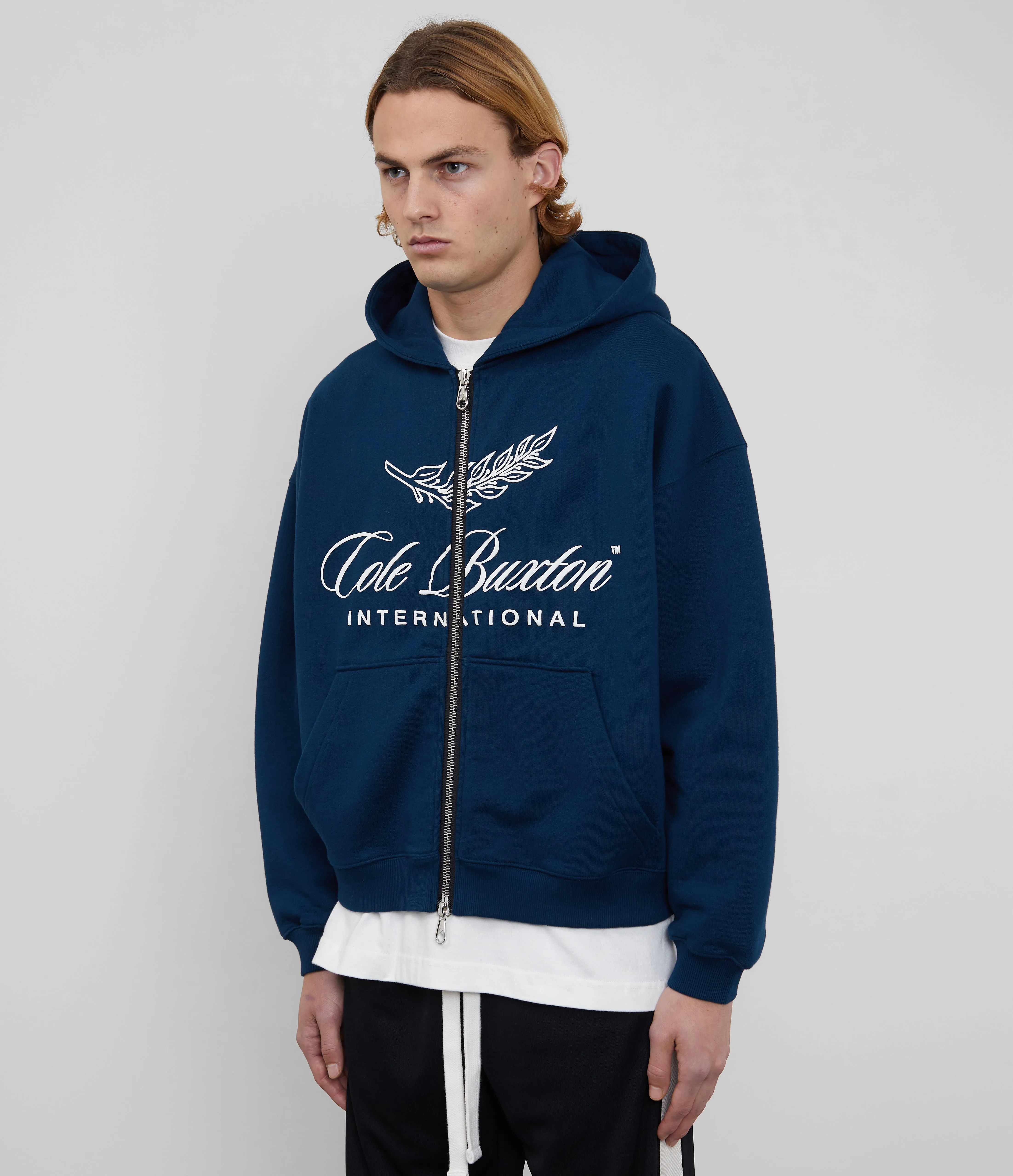 INTERNATIONAL ZIPPED HOODIE sold by Cole Buxton product image thumbnail 4