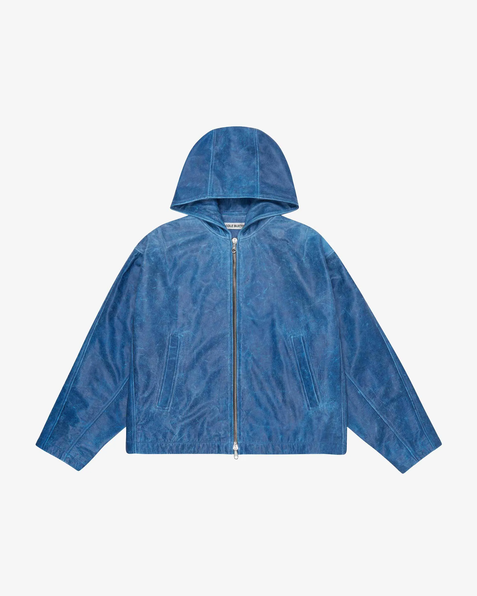 CB HOODED LEATHER JACKET sold by Cole Buxton