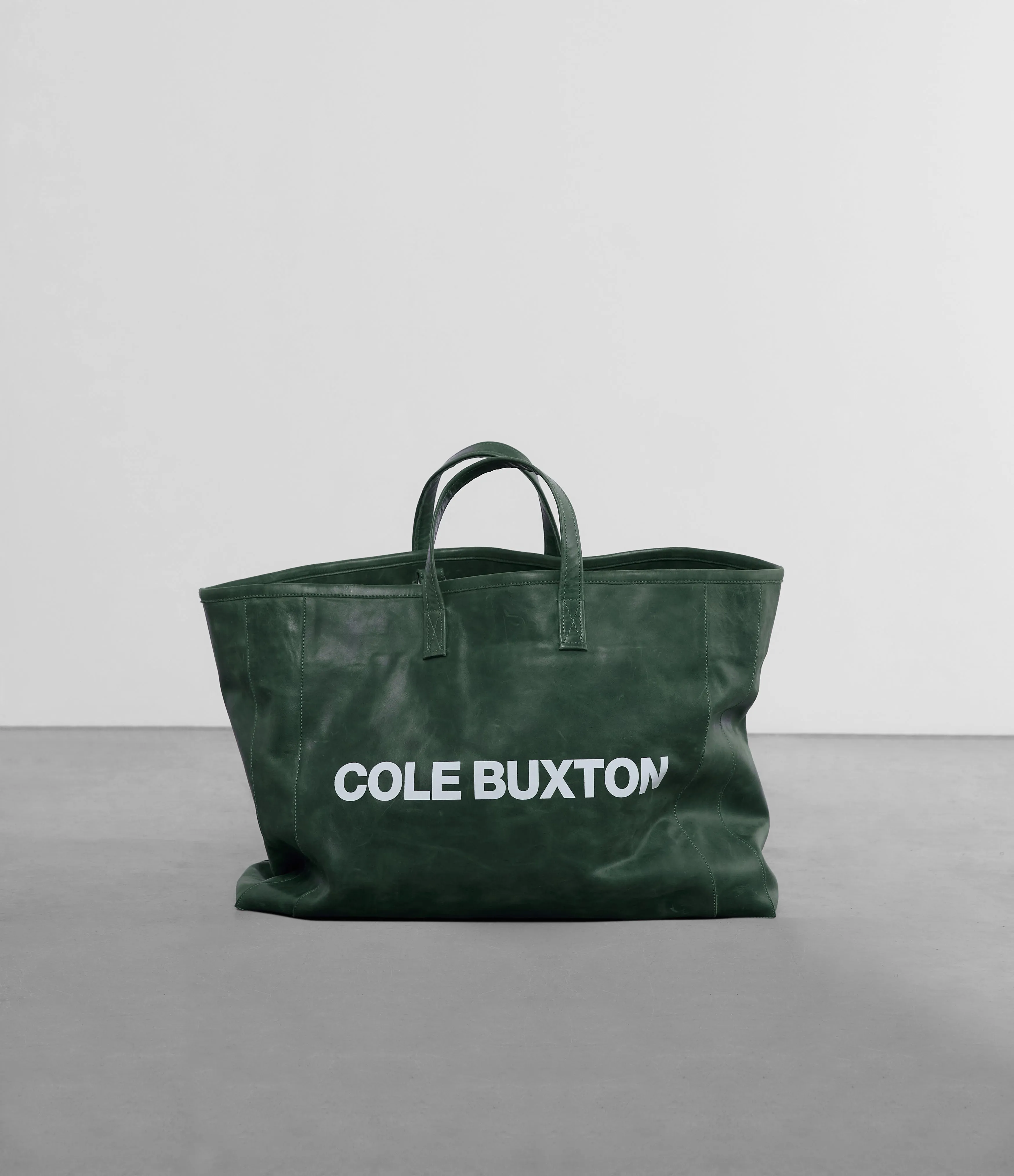 LARGE LEATHER TOTE BAG sold by Cole Buxton product image thumbnail 2