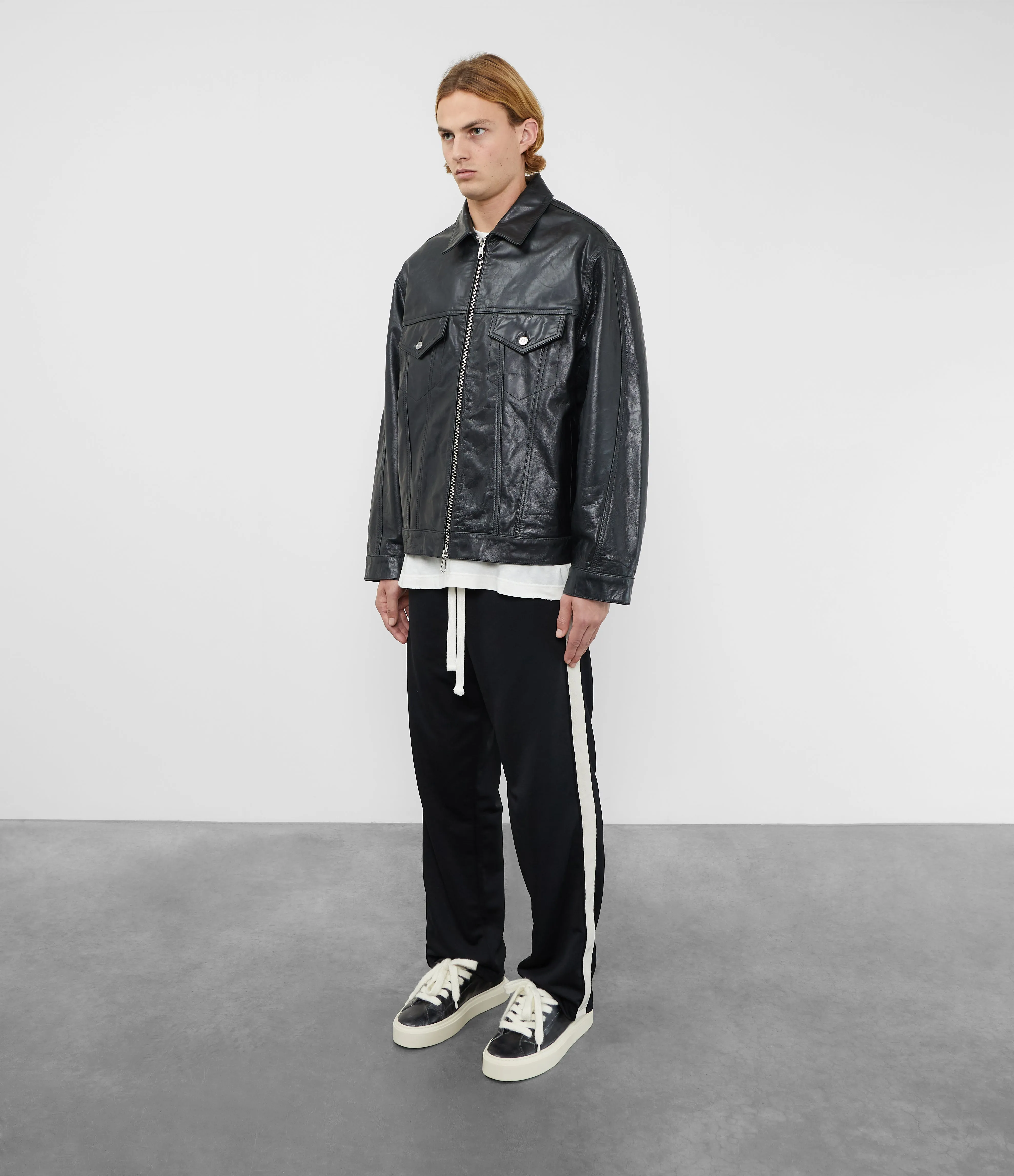 CB LEATHER TRUCKER sold by Cole Buxton product image thumbnail 5