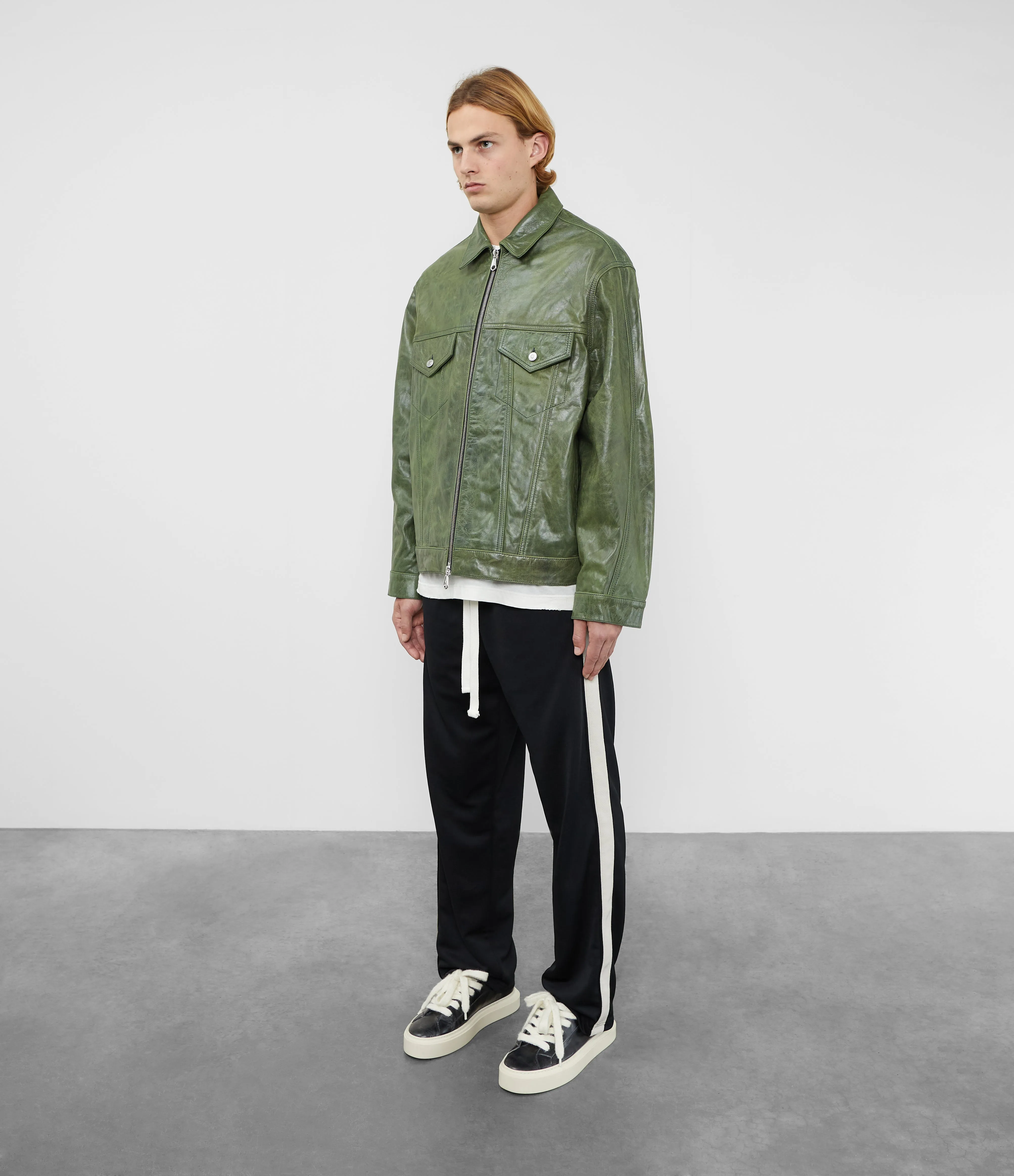 CB LEATHER TRUCKER sold by Cole Buxton product image thumbnail 5