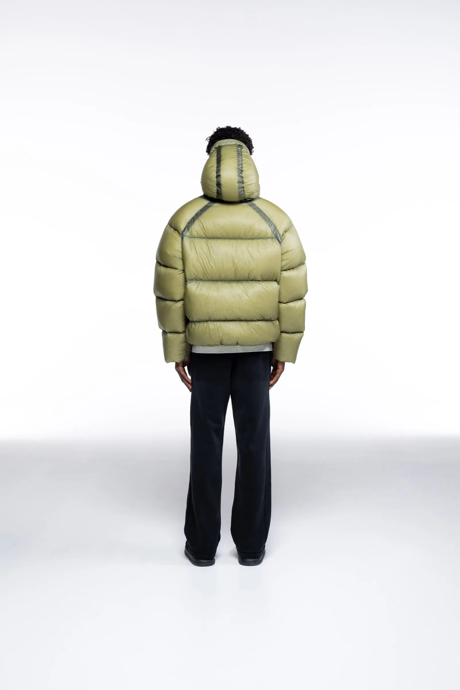 TRANSLUCENT TAPED DOWN JACKET sold by Cole Buxton product image thumbnail 5