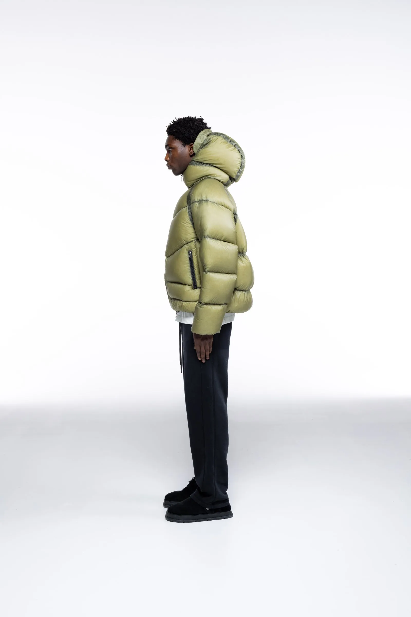 TRANSLUCENT TAPED DOWN JACKET sold by Cole Buxton product image thumbnail 4