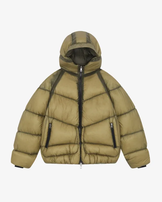 TRANSLUCENT TAPED DOWN JACKET sold by Cole Buxton