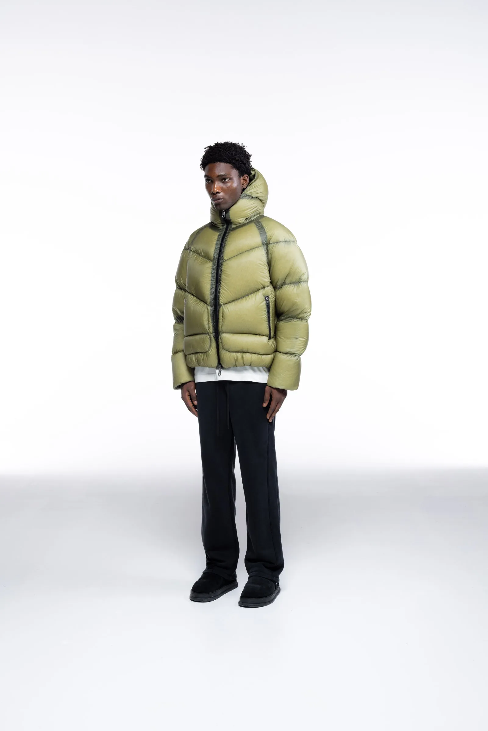 TRANSLUCENT TAPED DOWN JACKET sold by Cole Buxton product image thumbnail 3