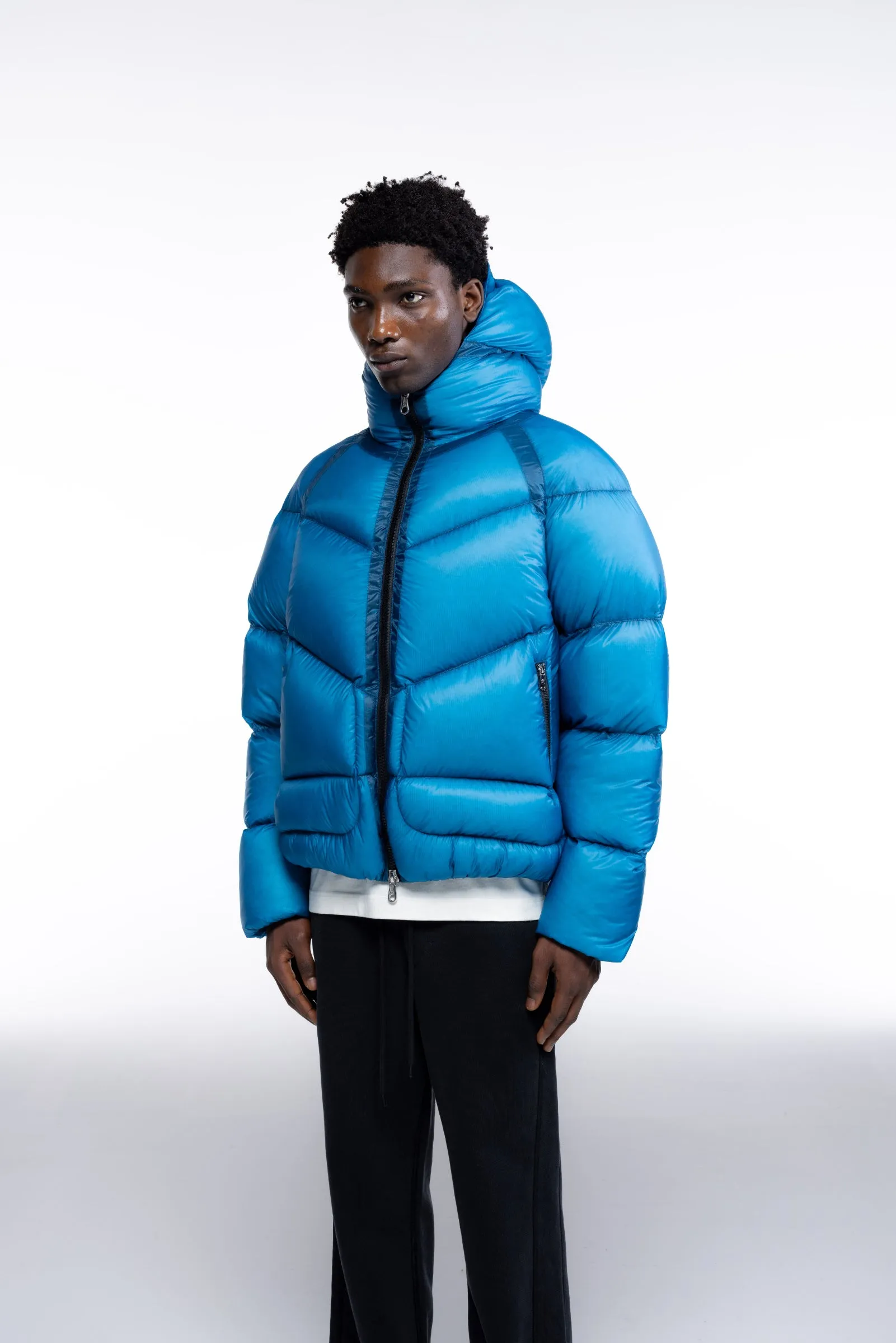 TRANSLUCENT TAPED DOWN JACKET sold by Cole Buxton product image thumbnail 5