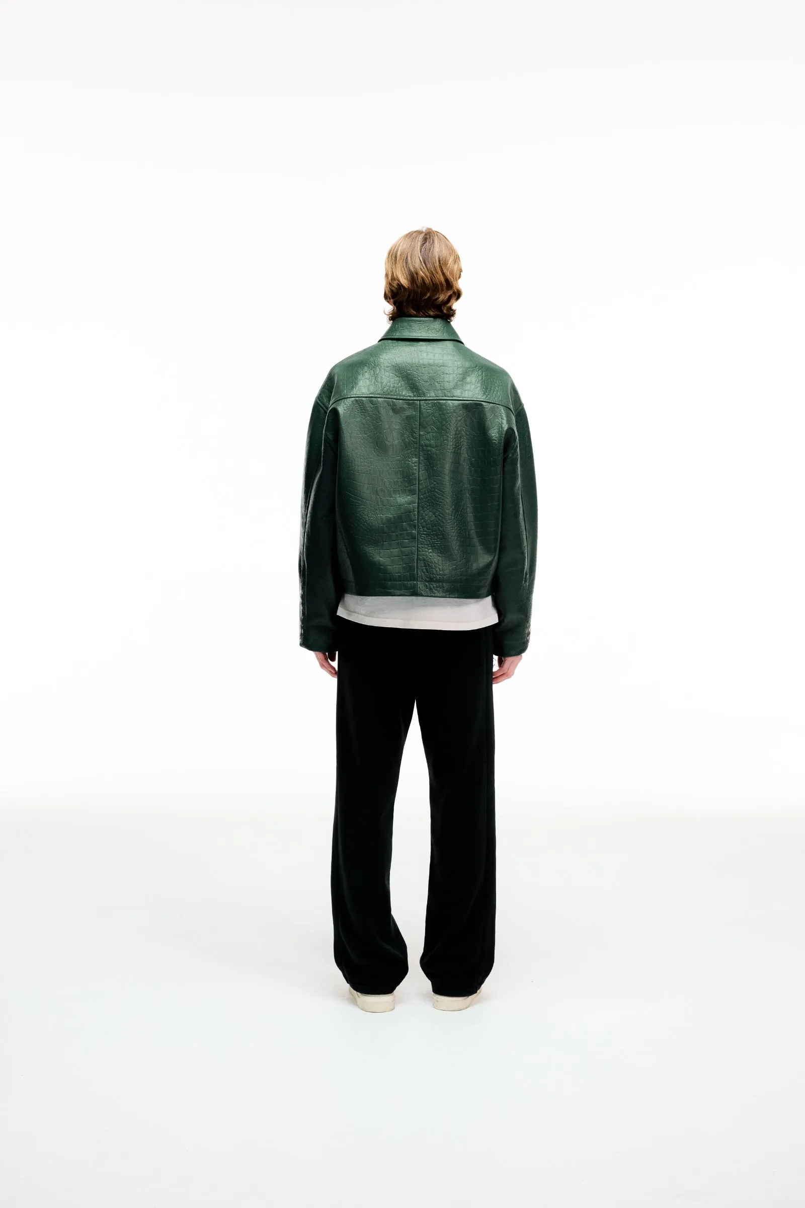 AKIMBO X CB CROC LEATHER JACKET sold by Cole Buxton product image thumbnail 4