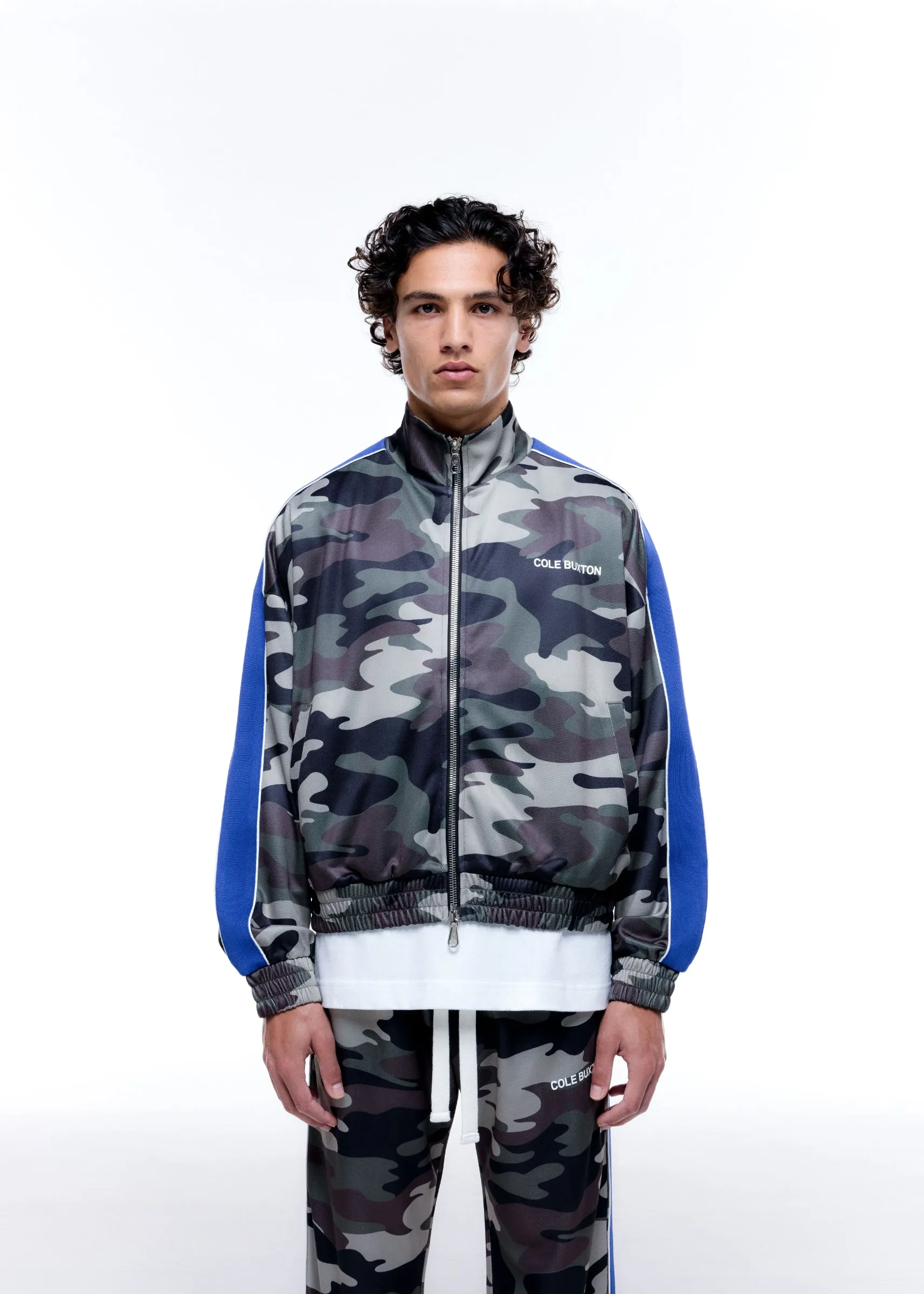 CAMO TRACK JACKET sold by Cole Buxton product image thumbnail 4