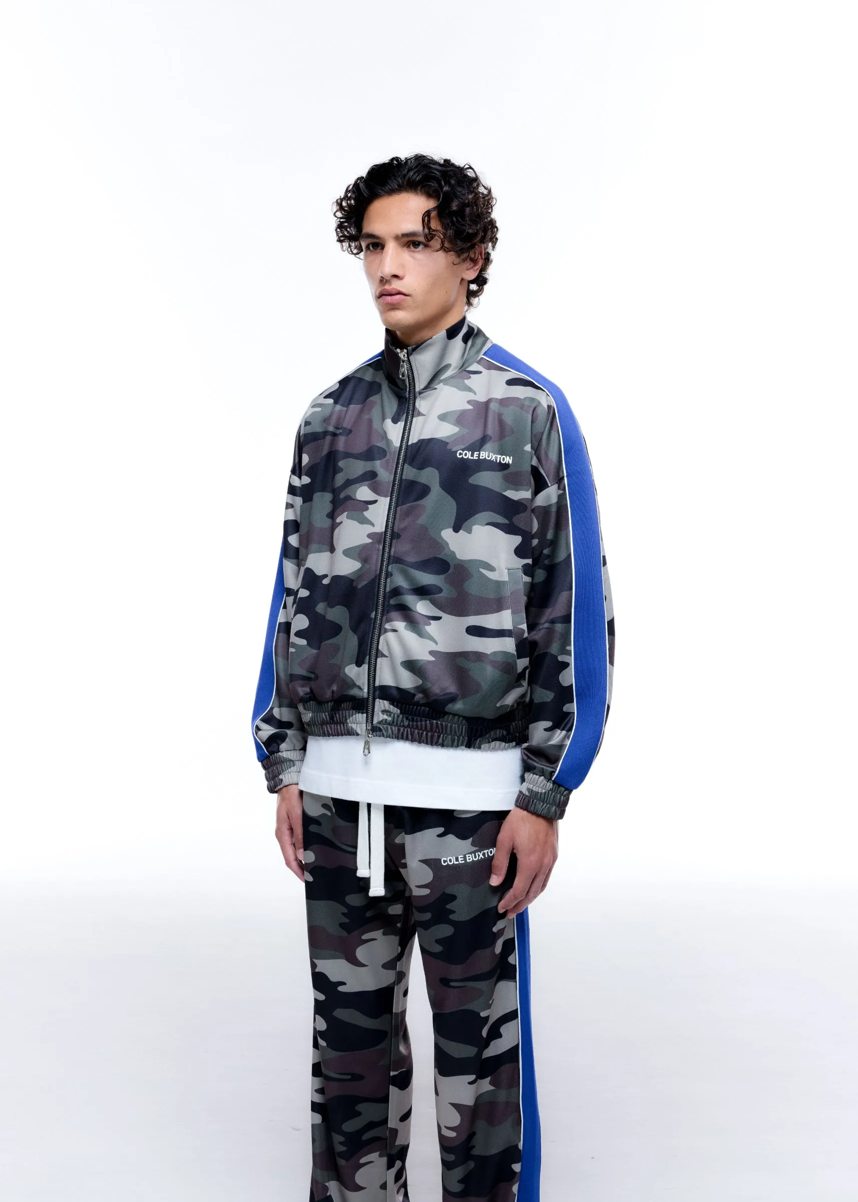 CAMO TRACK JACKET sold by Cole Buxton product image thumbnail 5