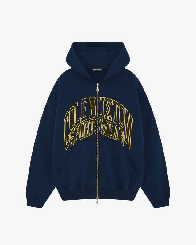 SPORTSWEAR ARC ZIPPED HOODIE sold by Cole Buxton