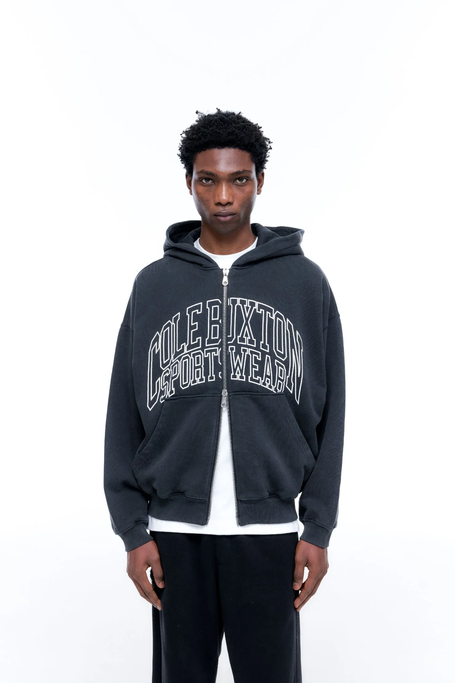 SPORTSWEAR ARC ZIPPED HOODIE sold by Cole Buxton product image thumbnail 4