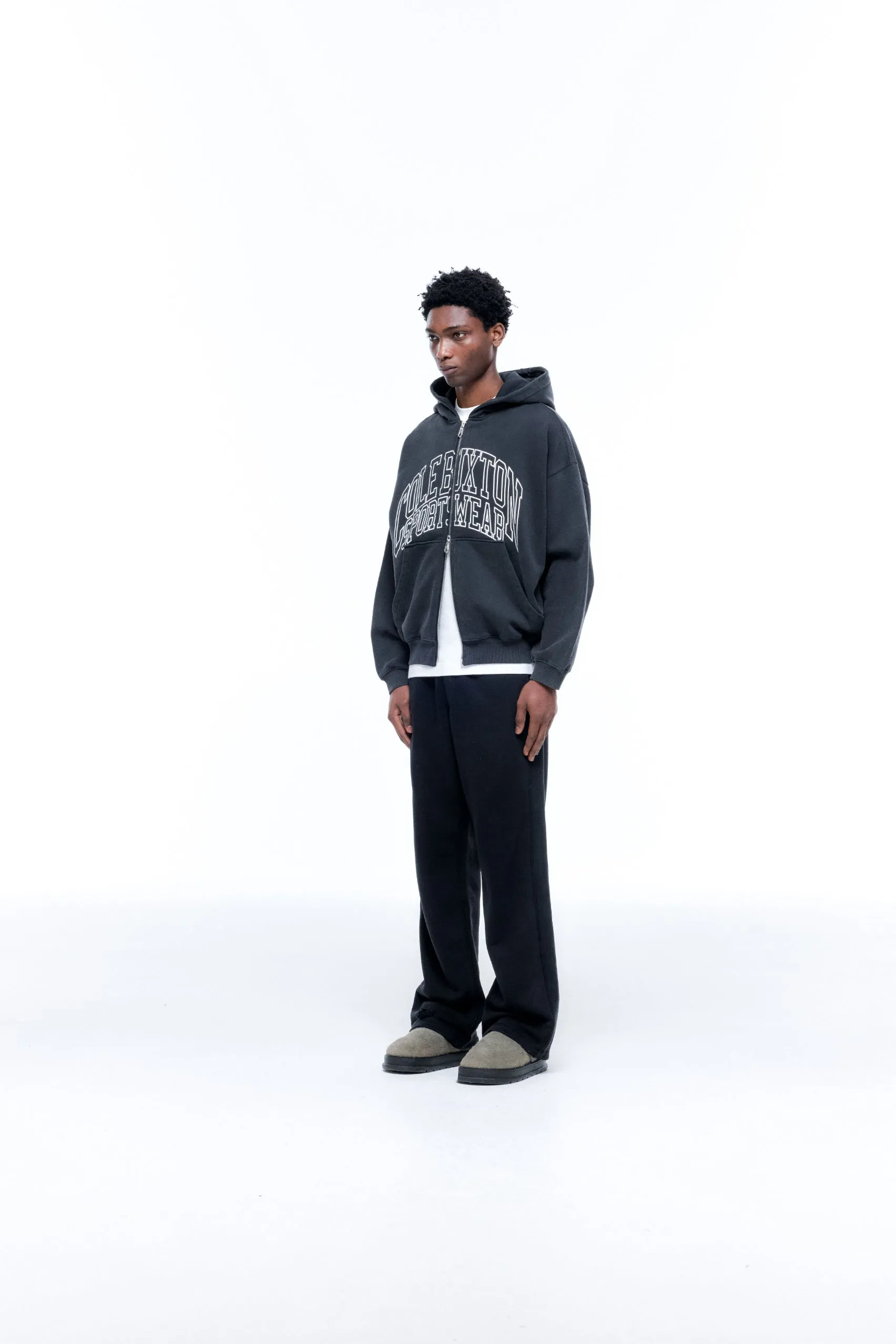 SPORTSWEAR ARC ZIPPED HOODIE sold by Cole Buxton product image thumbnail 3