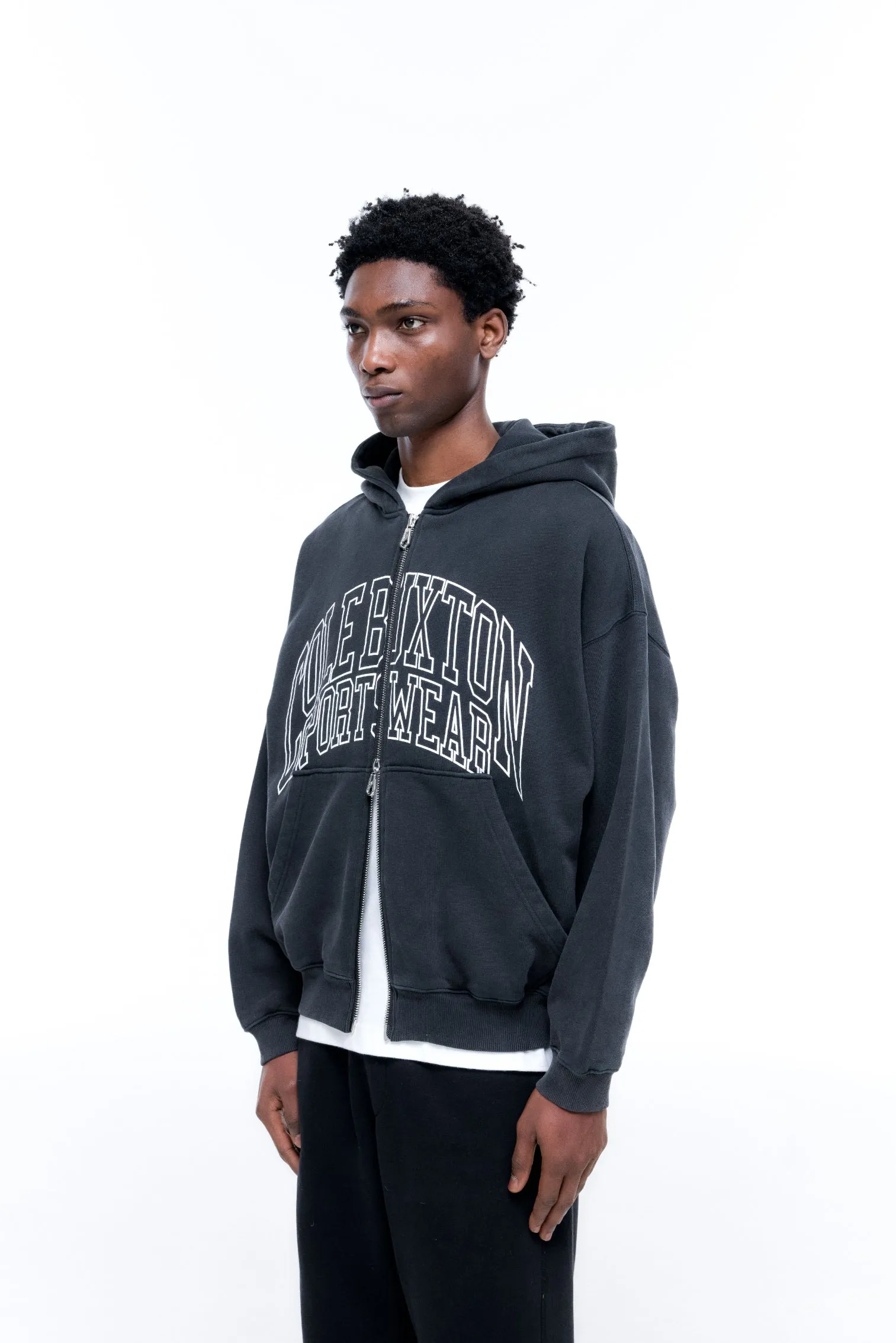 SPORTSWEAR ARC ZIPPED HOODIE sold by Cole Buxton product image thumbnail 5