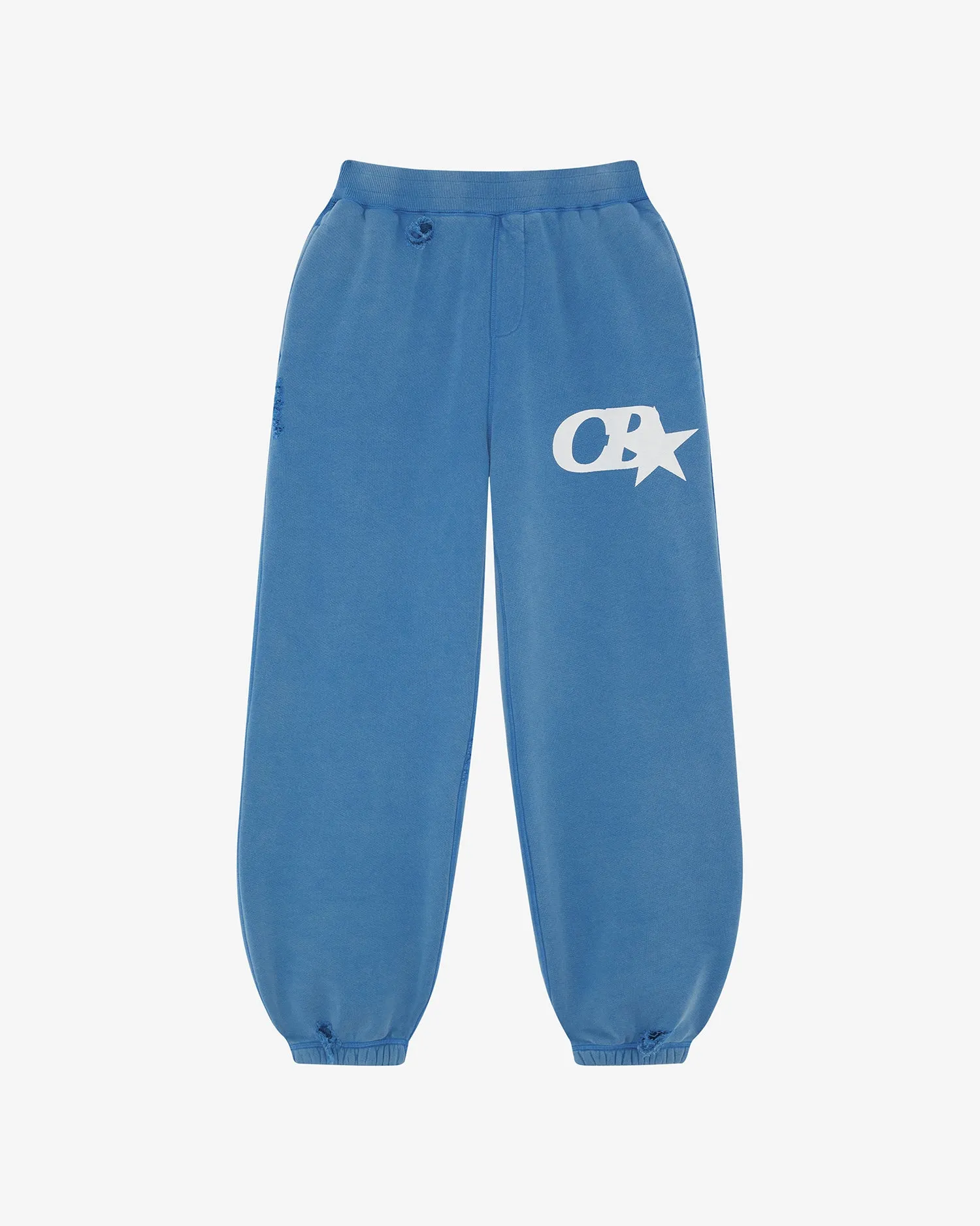 CB STAR DISTRESSED SWEATPANTS sold by Cole Buxton