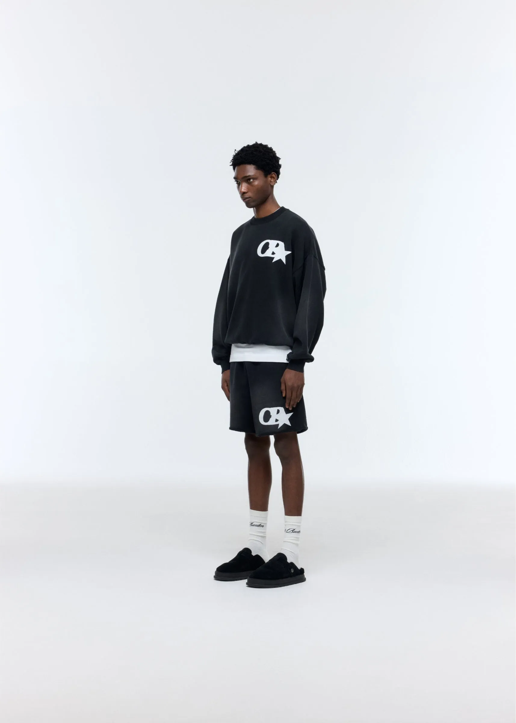 CB STAR DISTRESSED SWEATSHIRT sold by Cole Buxton product image thumbnail 3