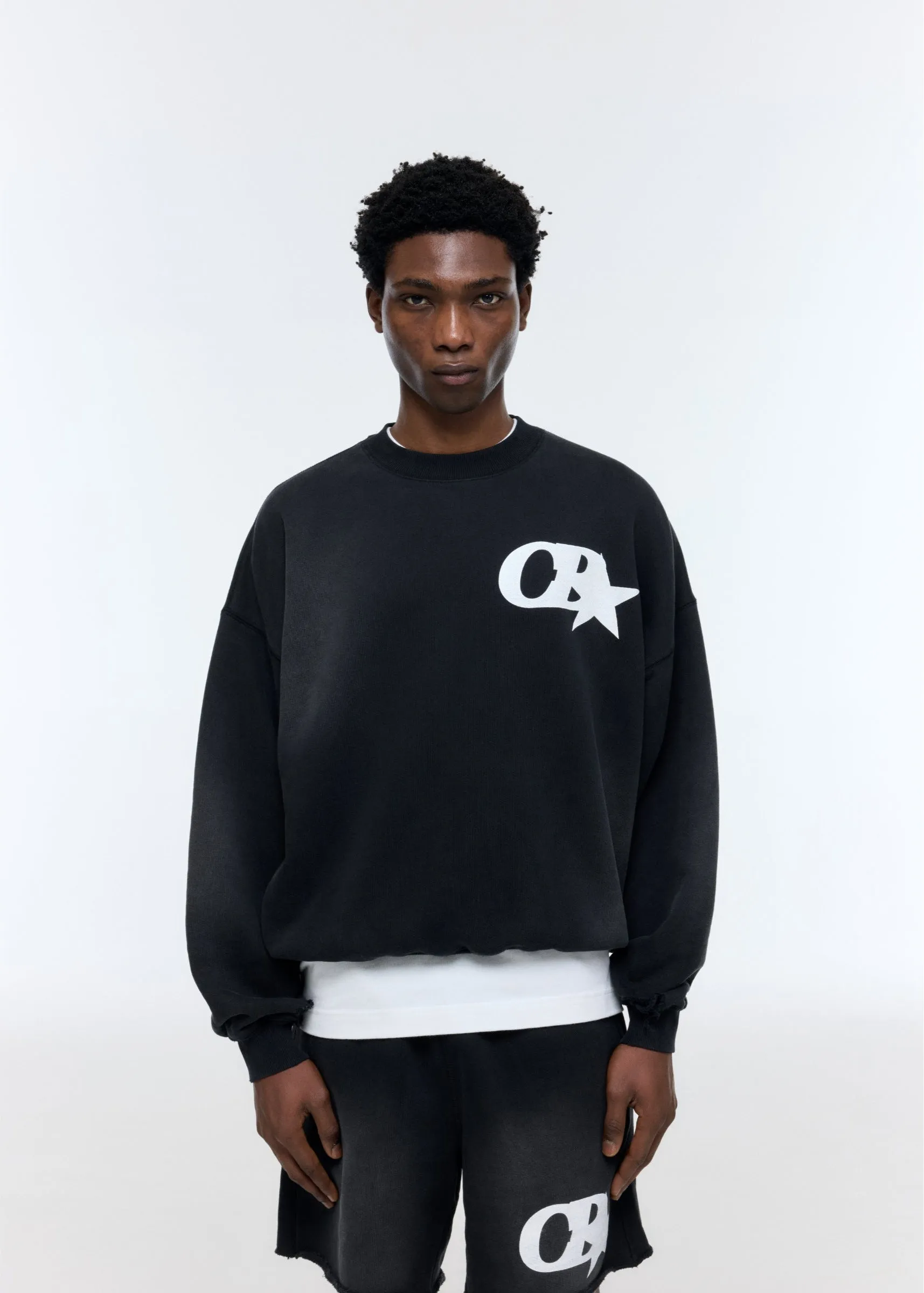 CB STAR DISTRESSED SWEATSHIRT sold by Cole Buxton product image thumbnail 5