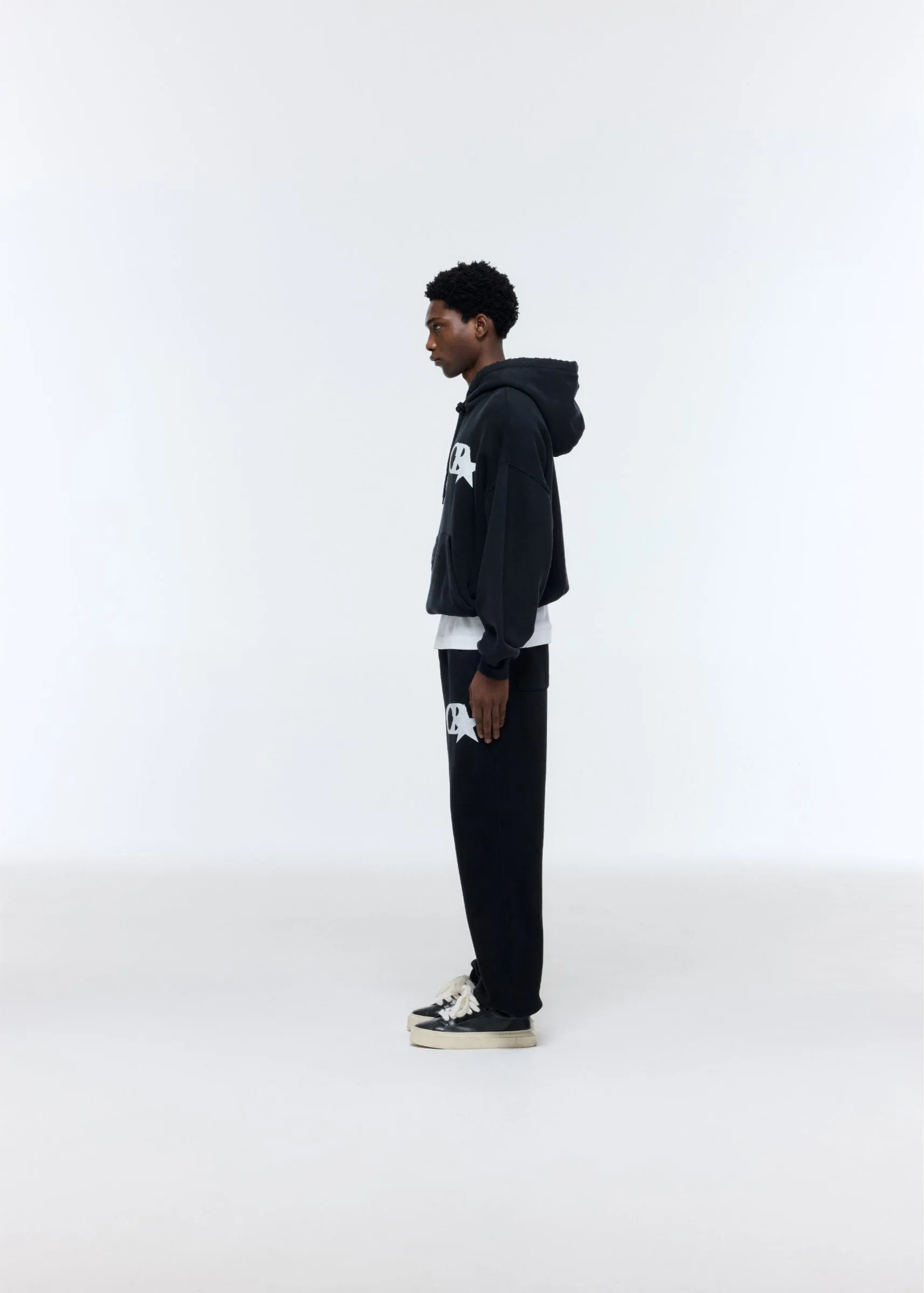 CB STAR DISTRESSED POCKET HOODIE sold by Cole Buxton product image thumbnail 4