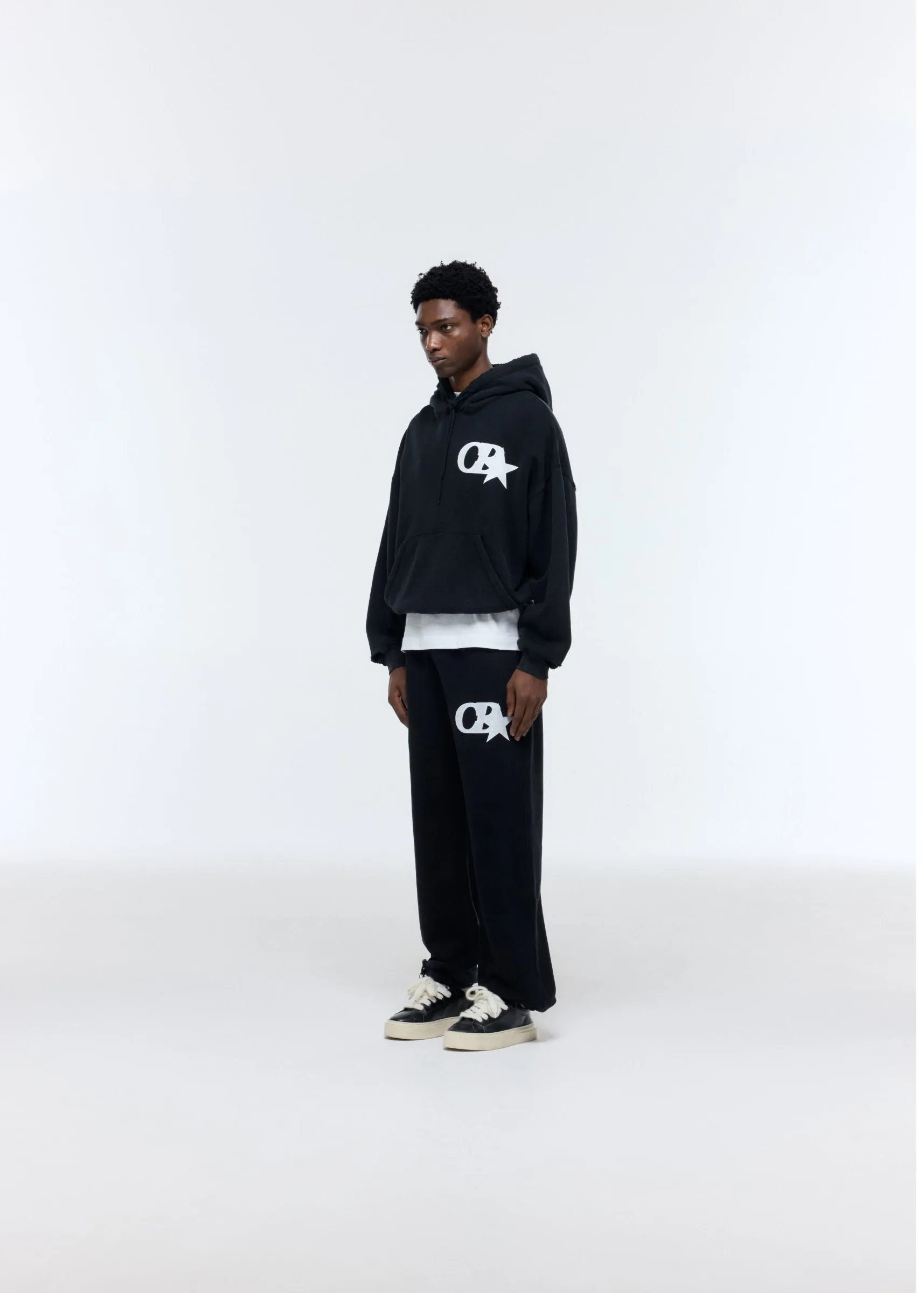 CB STAR DISTRESSED POCKET HOODIE sold by Cole Buxton product image thumbnail 3