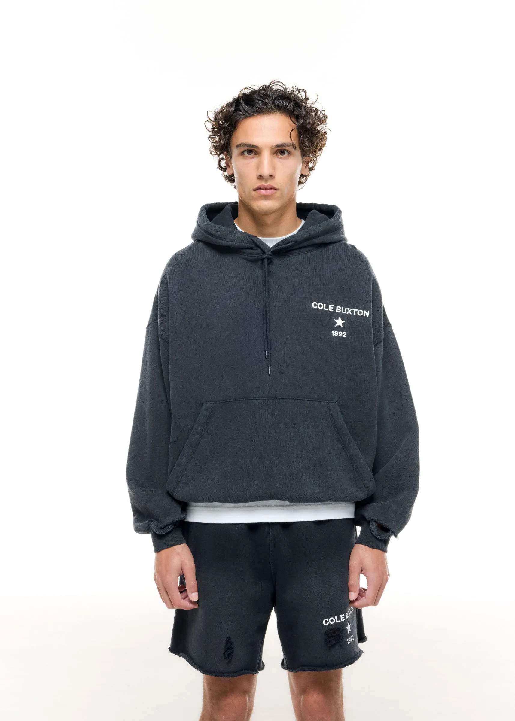 1992 DISTRESSED HOODIE sold by Cole Buxton product image thumbnail 5