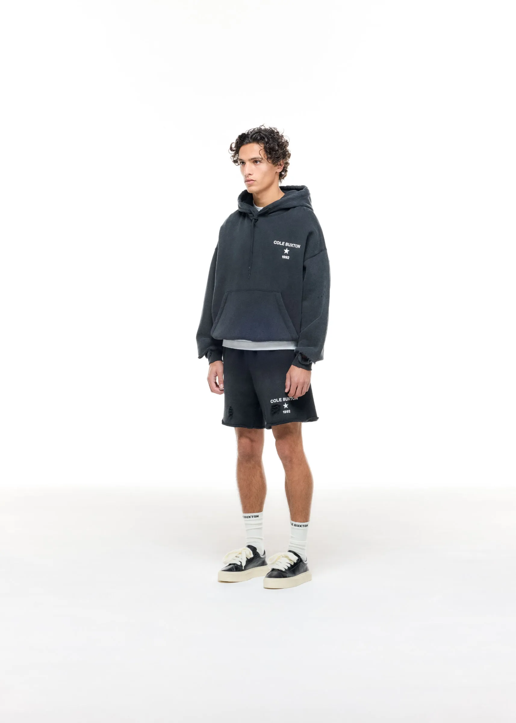 1992 DISTRESSED HOODIE sold by Cole Buxton product image thumbnail 3