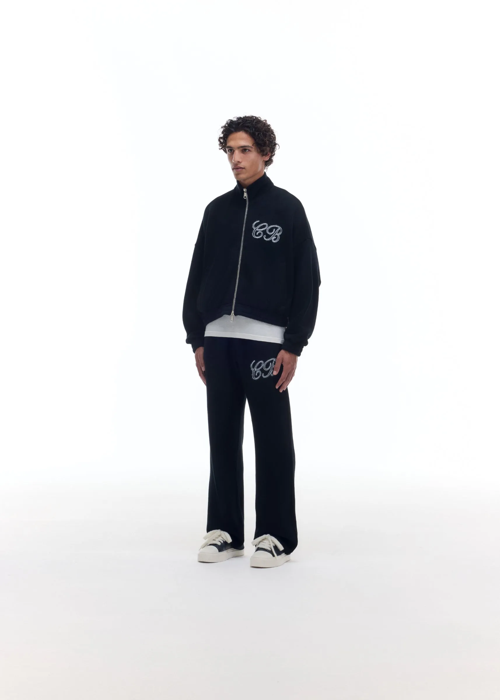 KNITTED TRACK JACKET sold by Cole Buxton product image thumbnail 3
