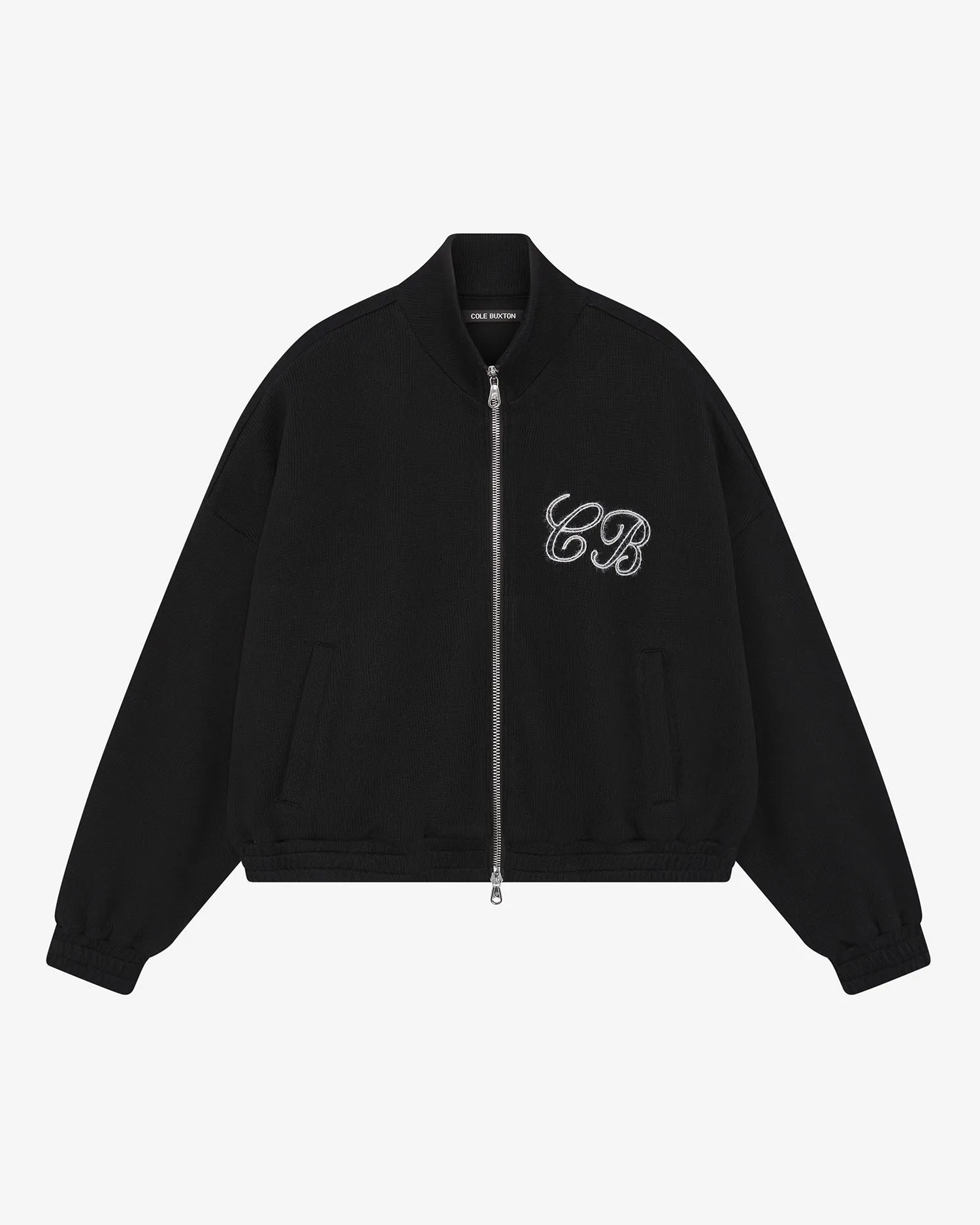 KNITTED TRACK JACKET sold by Cole Buxton