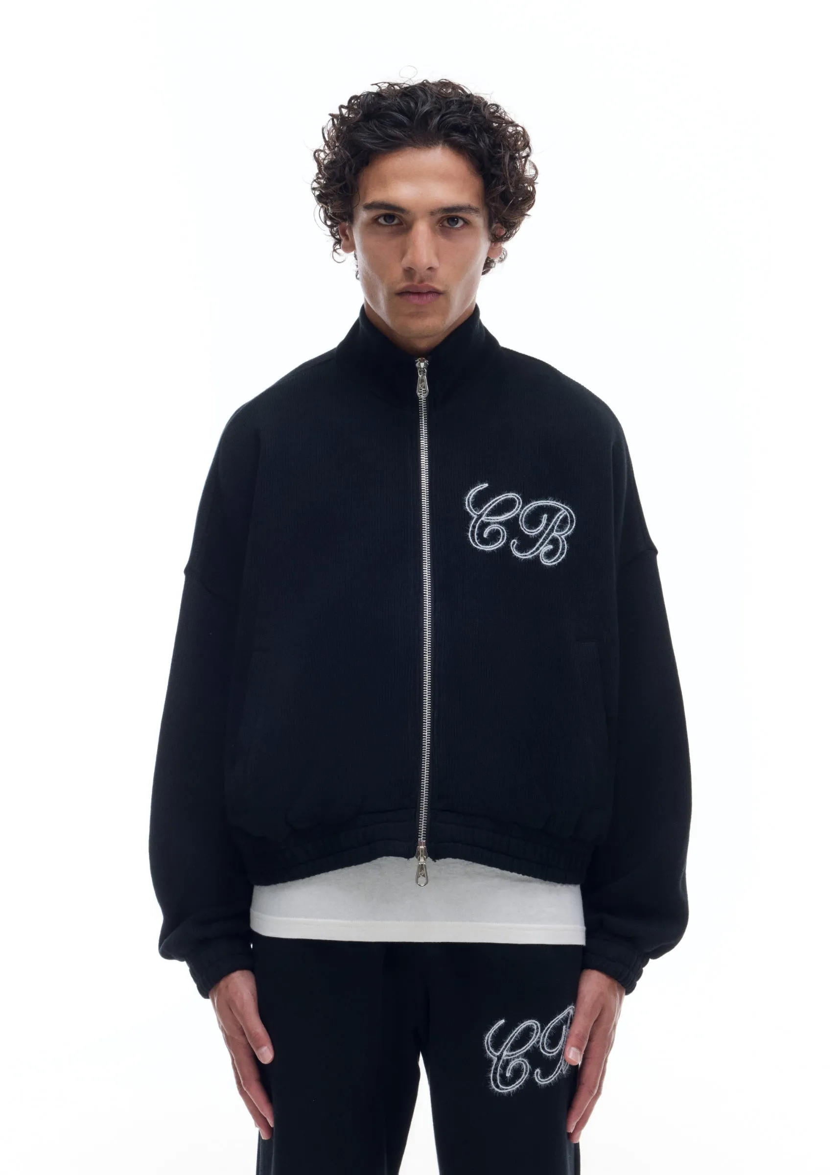 KNITTED TRACK JACKET sold by Cole Buxton product image thumbnail 5
