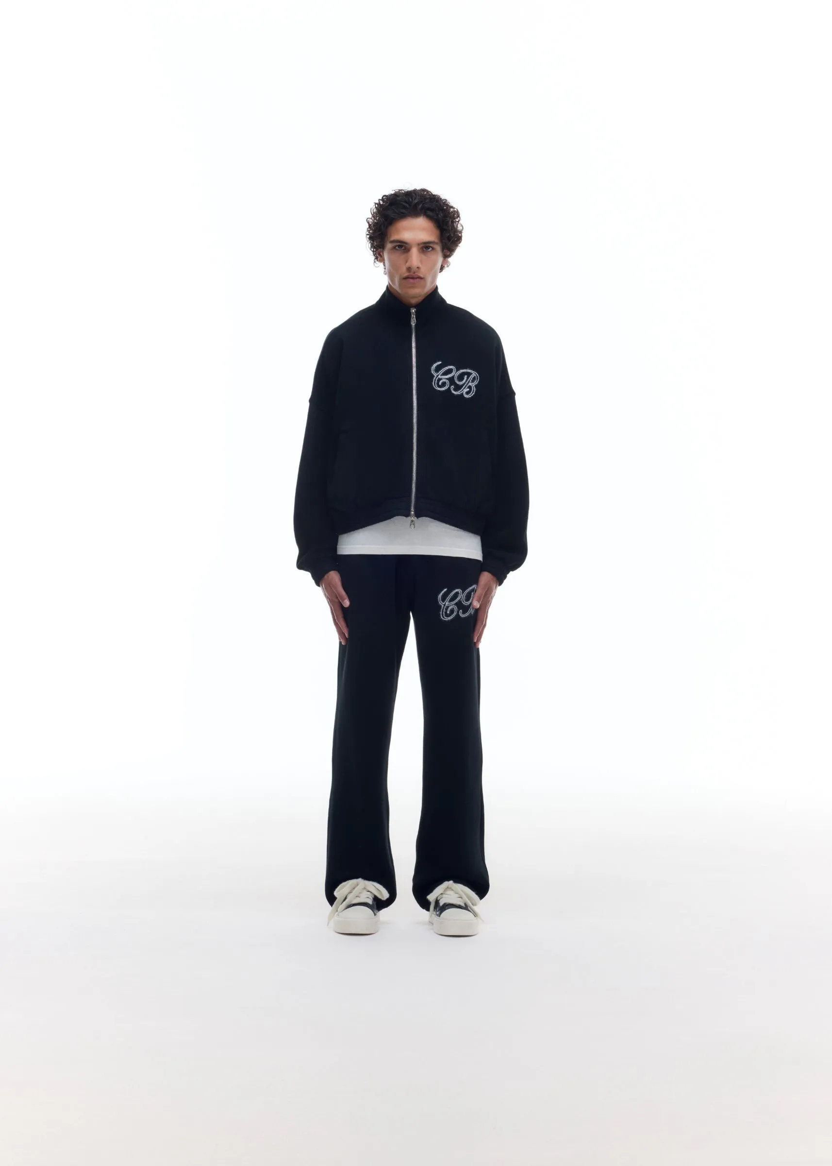 KNITTED TRACK JACKET sold by Cole Buxton product image thumbnail 2