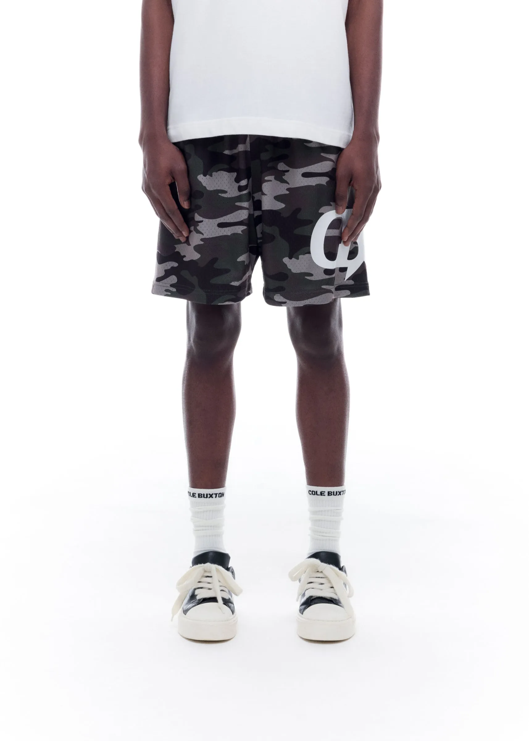 MESH CAMO SHORTS sold by Cole Buxton product image thumbnail 3