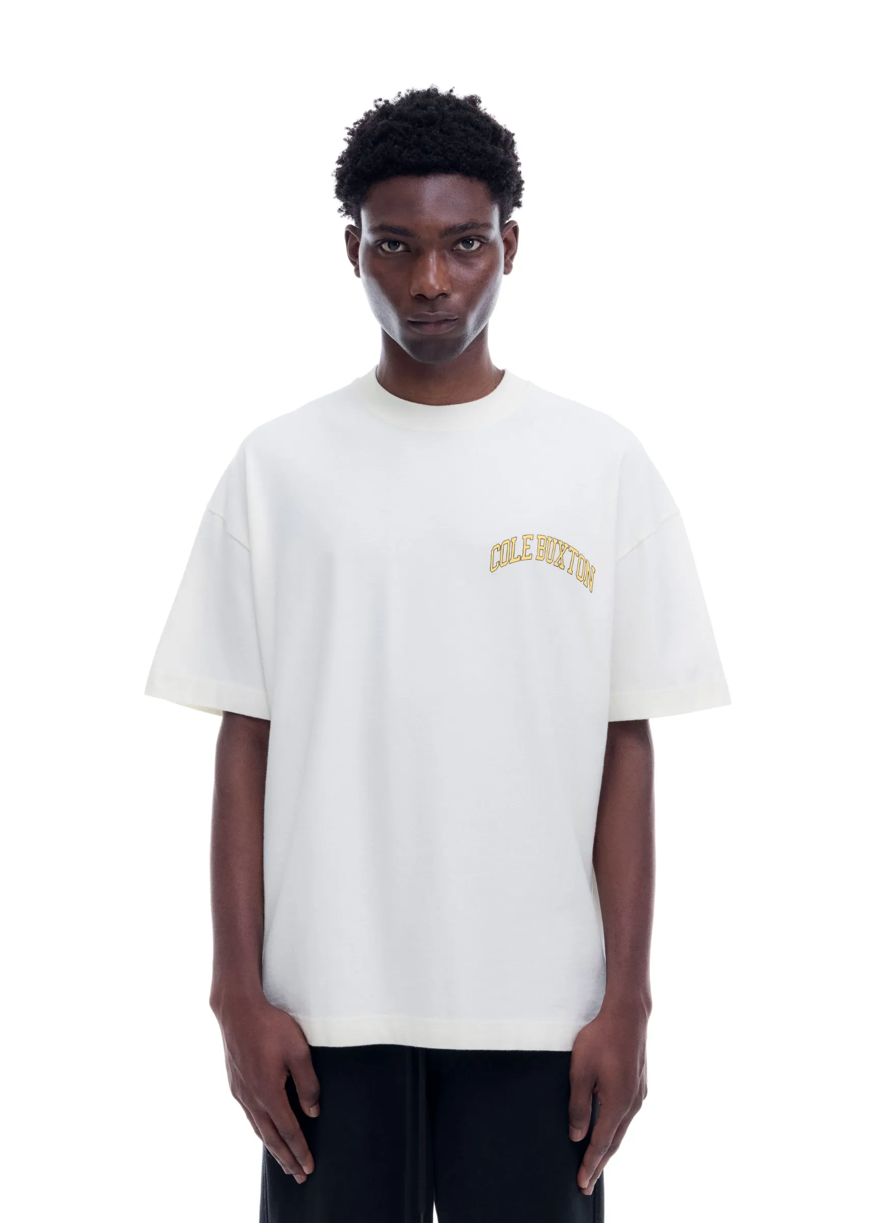 YELLOW ARC T-SHIRT sold by Cole Buxton product image thumbnail 5