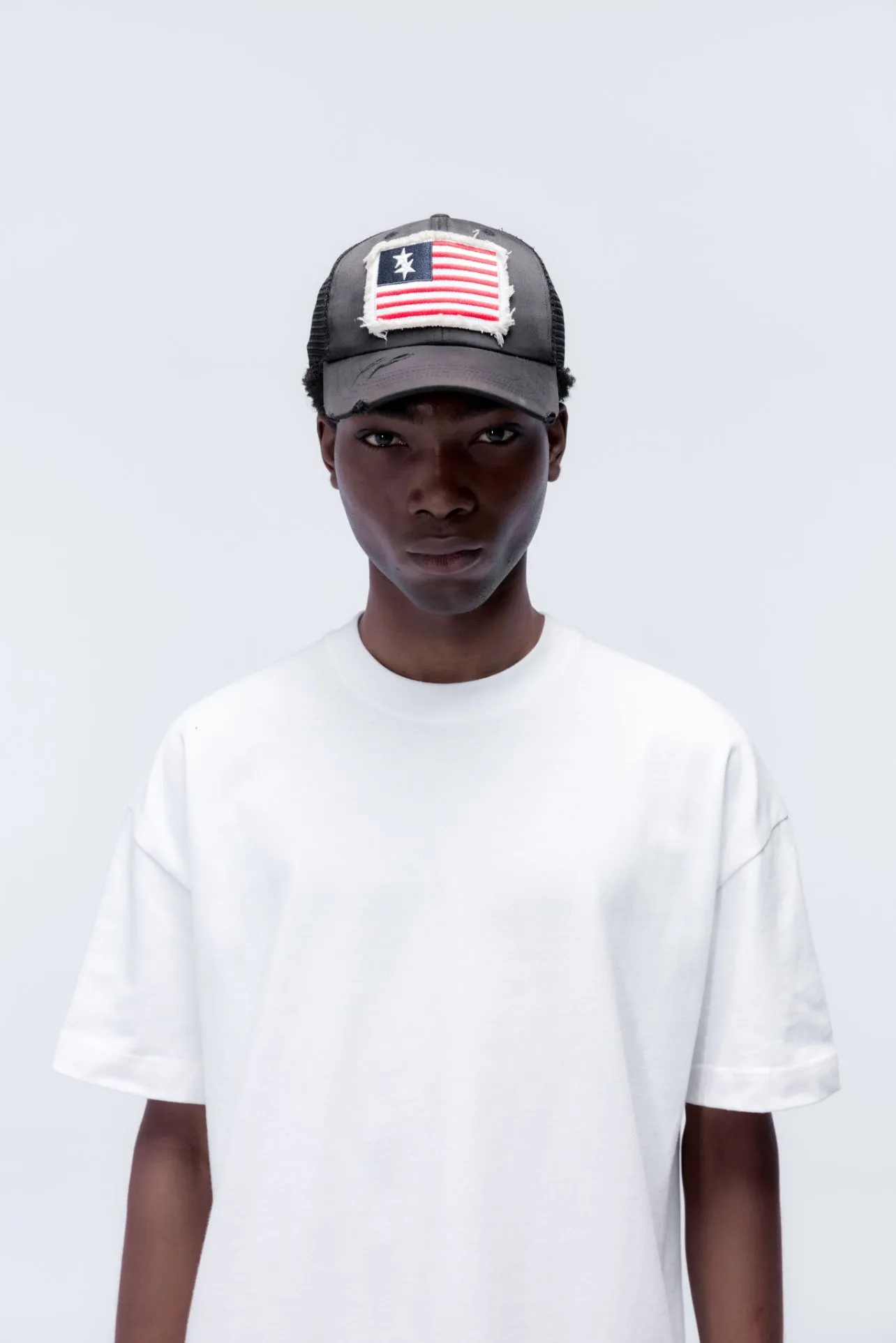 DOUBLE STAR FLAG CAP sold by Cole Buxton product image thumbnail 2