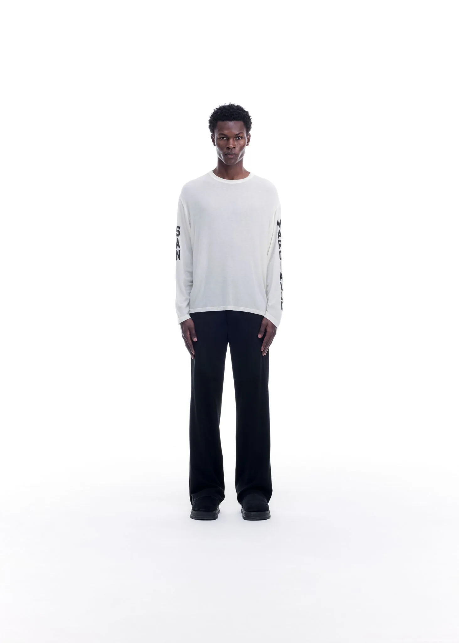 SM SHEER LONG SLEEVE sold by Cole Buxton product image thumbnail 2