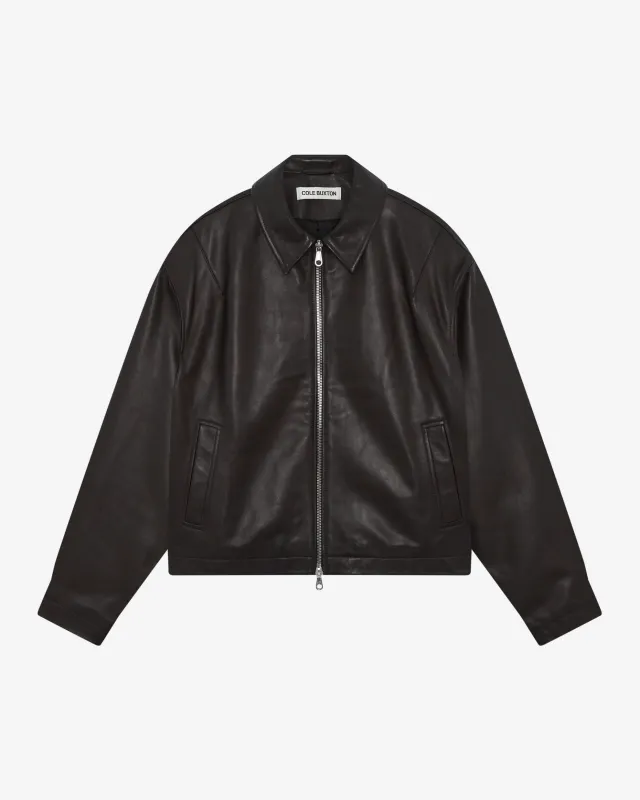 LIGHT LAMB LEATHER JACKET made by Cole Buxton