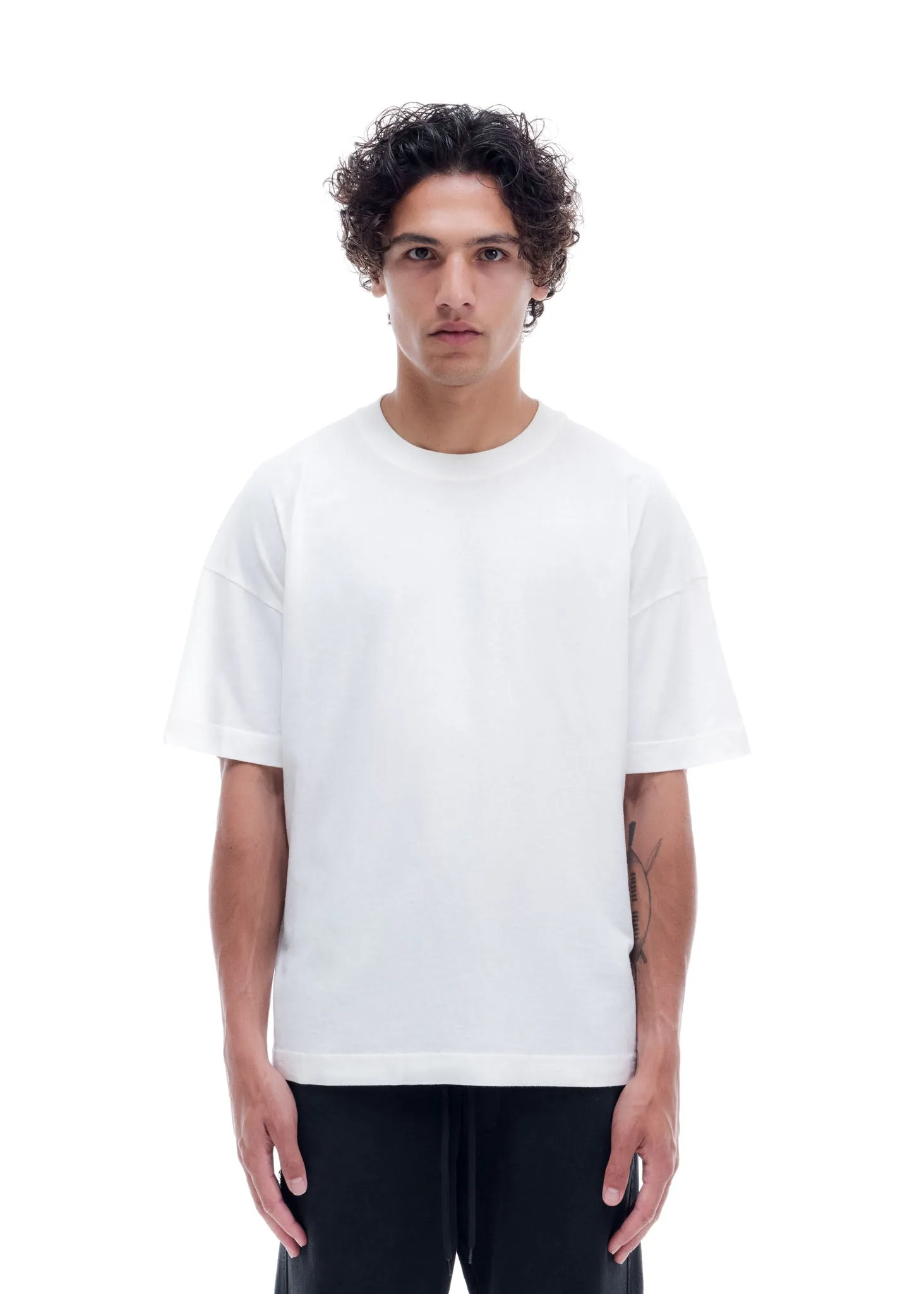 DISTRESSED LIGHTWEIGHT T-SHIRT sold by Cole Buxton product image thumbnail 4