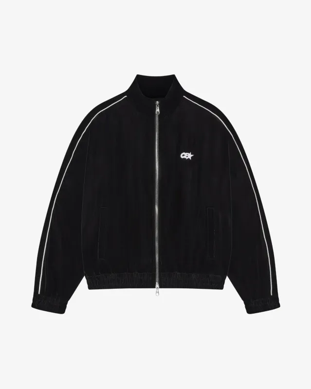 VELOUR TRACK JACKET sold by Cole Buxton