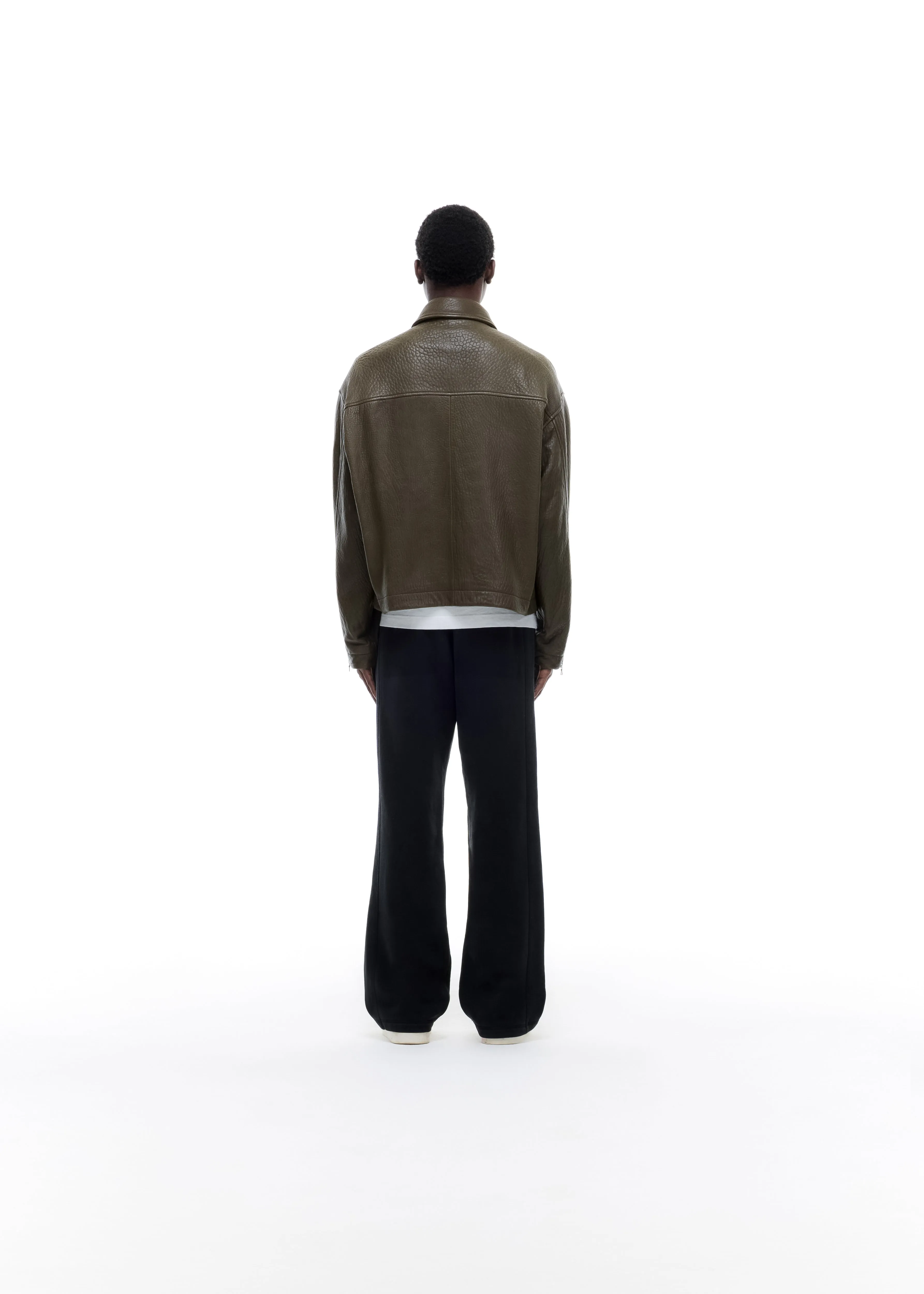 SHRUNKEN LEATHER JACKET sold by Cole Buxton product image thumbnail 4