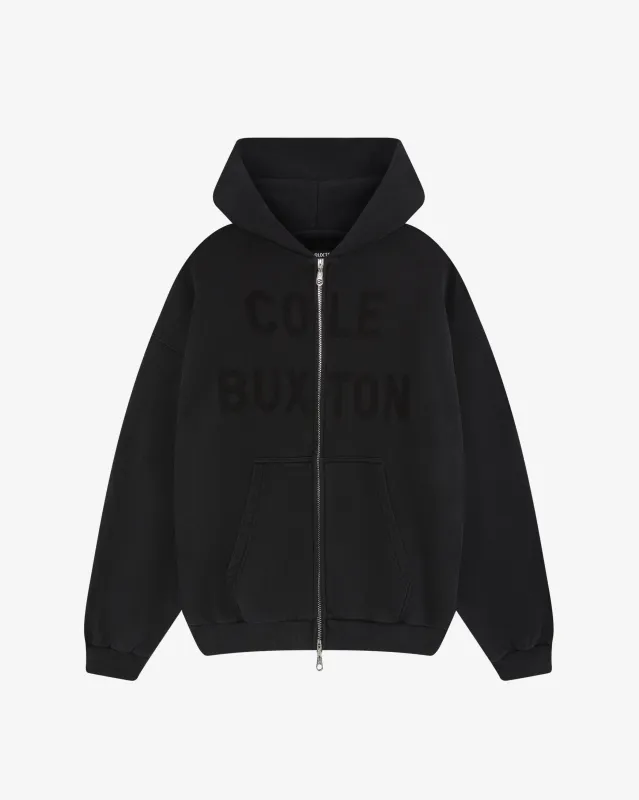 APPLIQUE FADE ZIP HOODIE sold by Cole Buxton