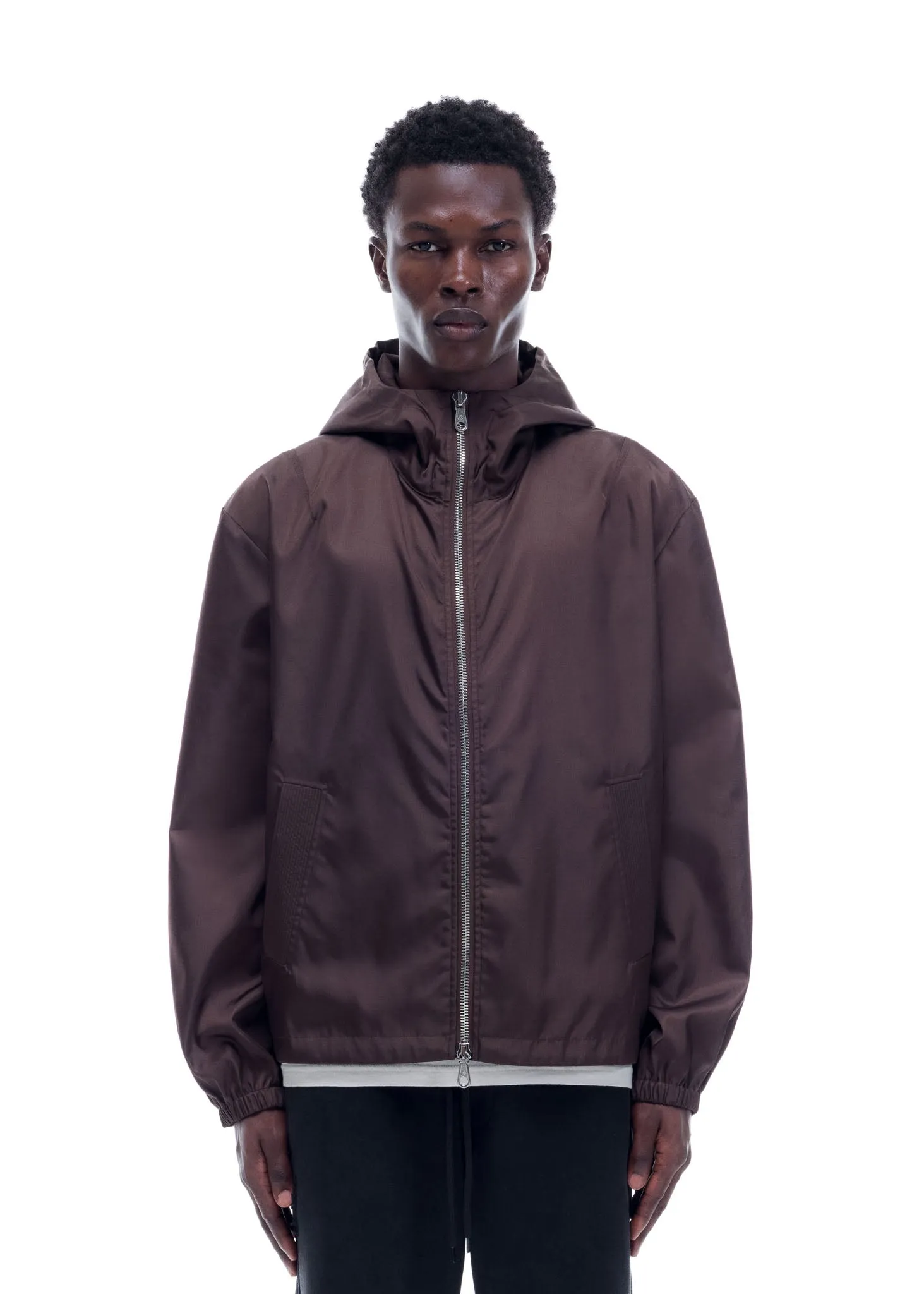 HOODED NYLON WINDBREAKER sold by Cole Buxton product image thumbnail 5