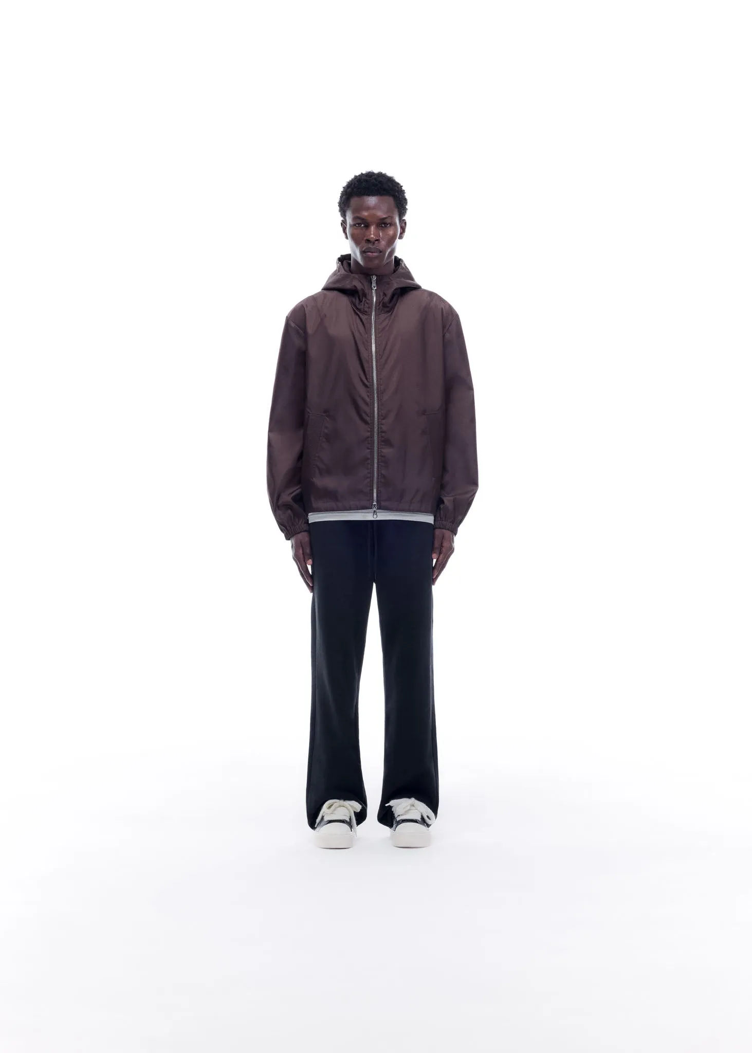 HOODED NYLON WINDBREAKER sold by Cole Buxton product image thumbnail 2