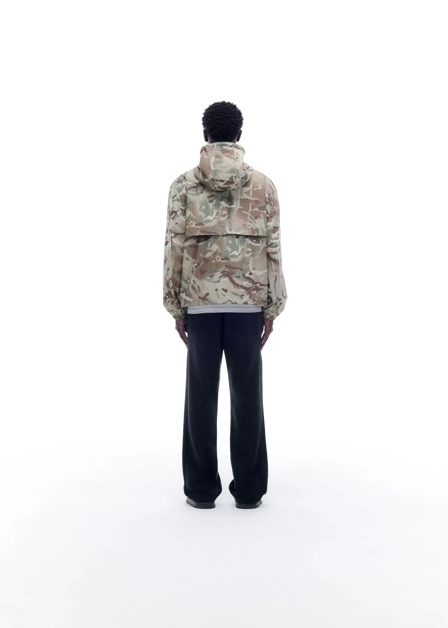 HOODED NYLON WINDBREAKER sold by Cole Buxton product image thumbnail 4
