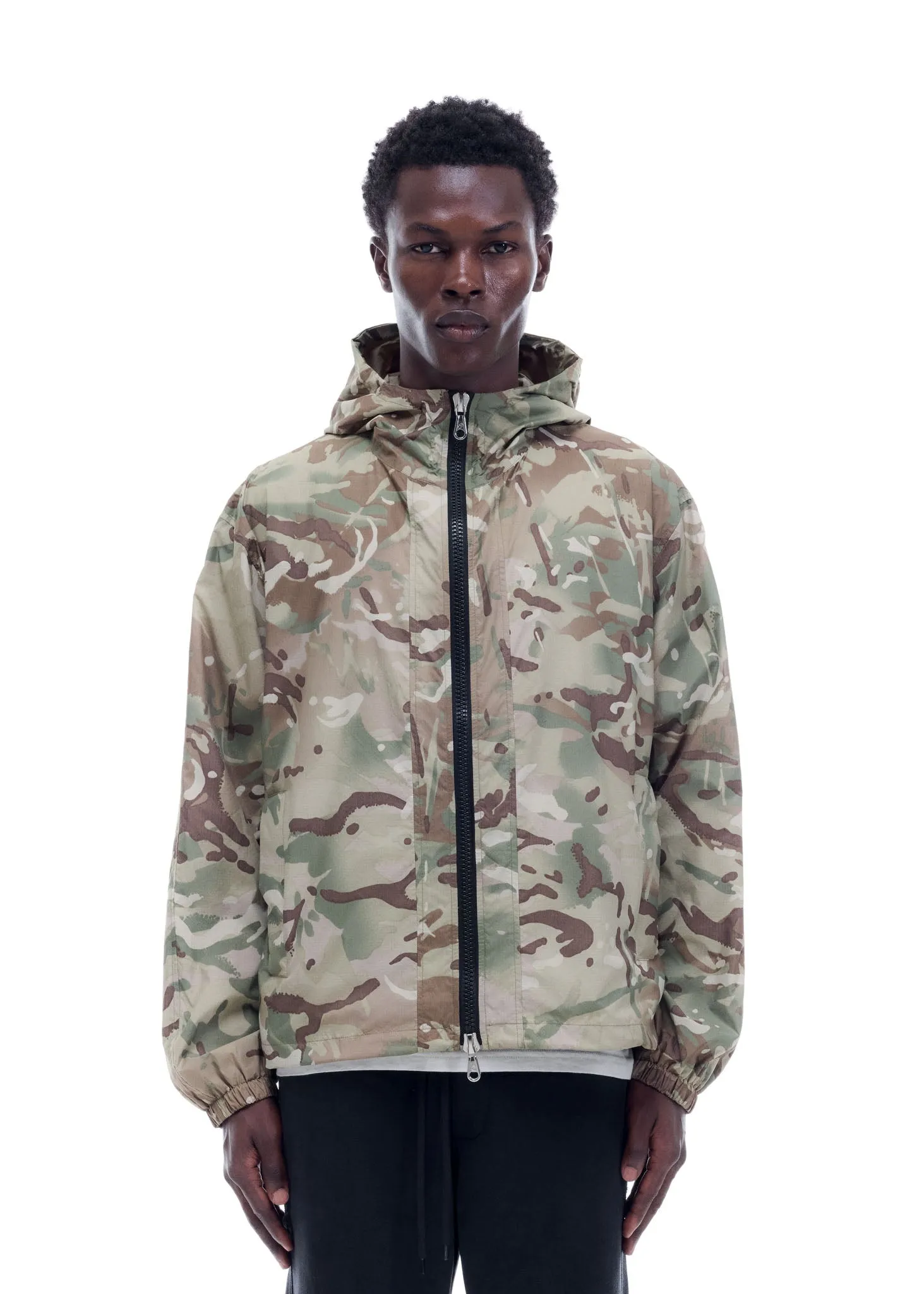 HOODED NYLON WINDBREAKER sold by Cole Buxton product image thumbnail 5