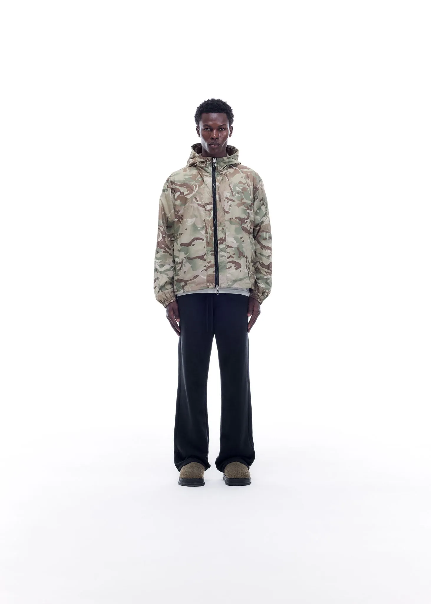 HOODED NYLON WINDBREAKER sold by Cole Buxton product image thumbnail 2