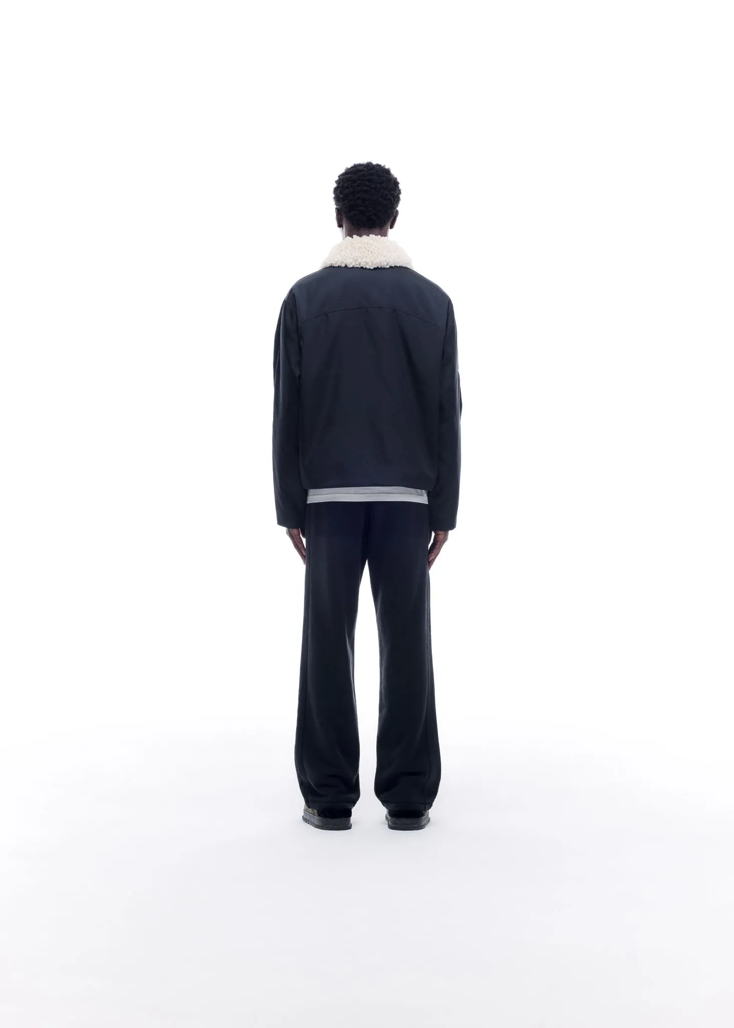 SHEARLING COLLAR CARGO JACKET sold by Cole Buxton product image thumbnail 4