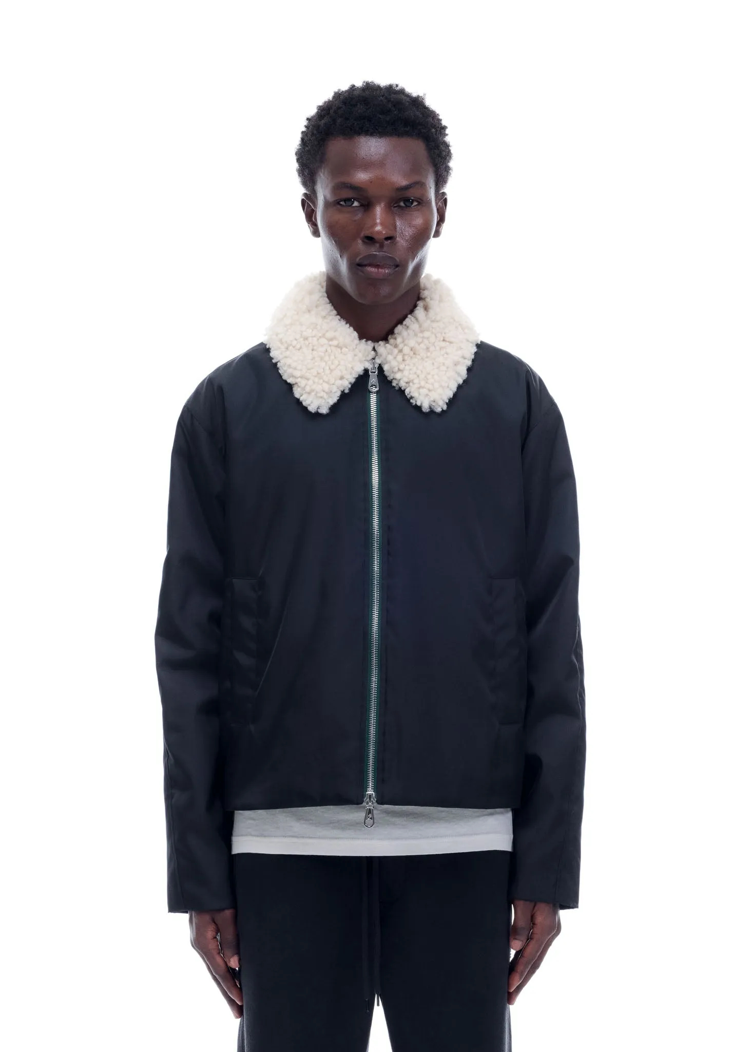 SHEARLING COLLAR CARGO JACKET sold by Cole Buxton product image thumbnail 5