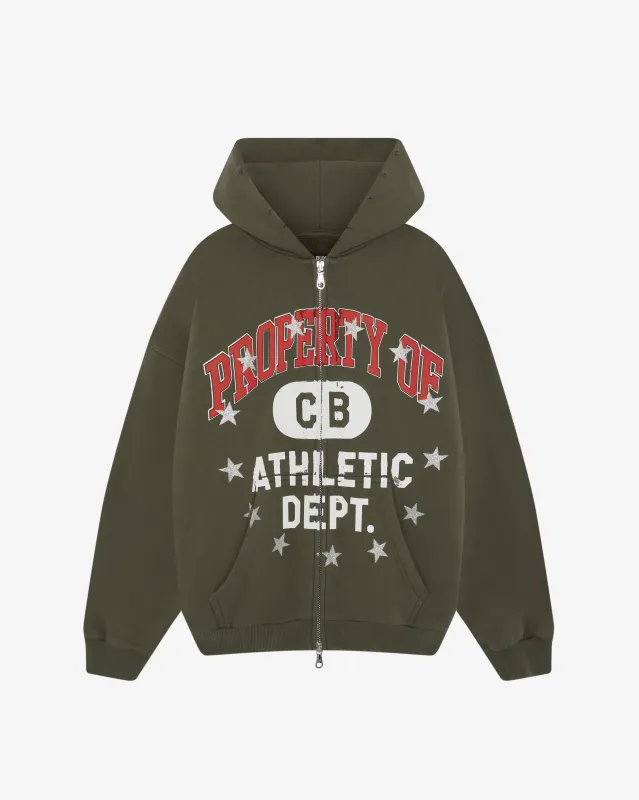 PROPERTY OF ZIPPED HOODIE sold by Cole Buxton