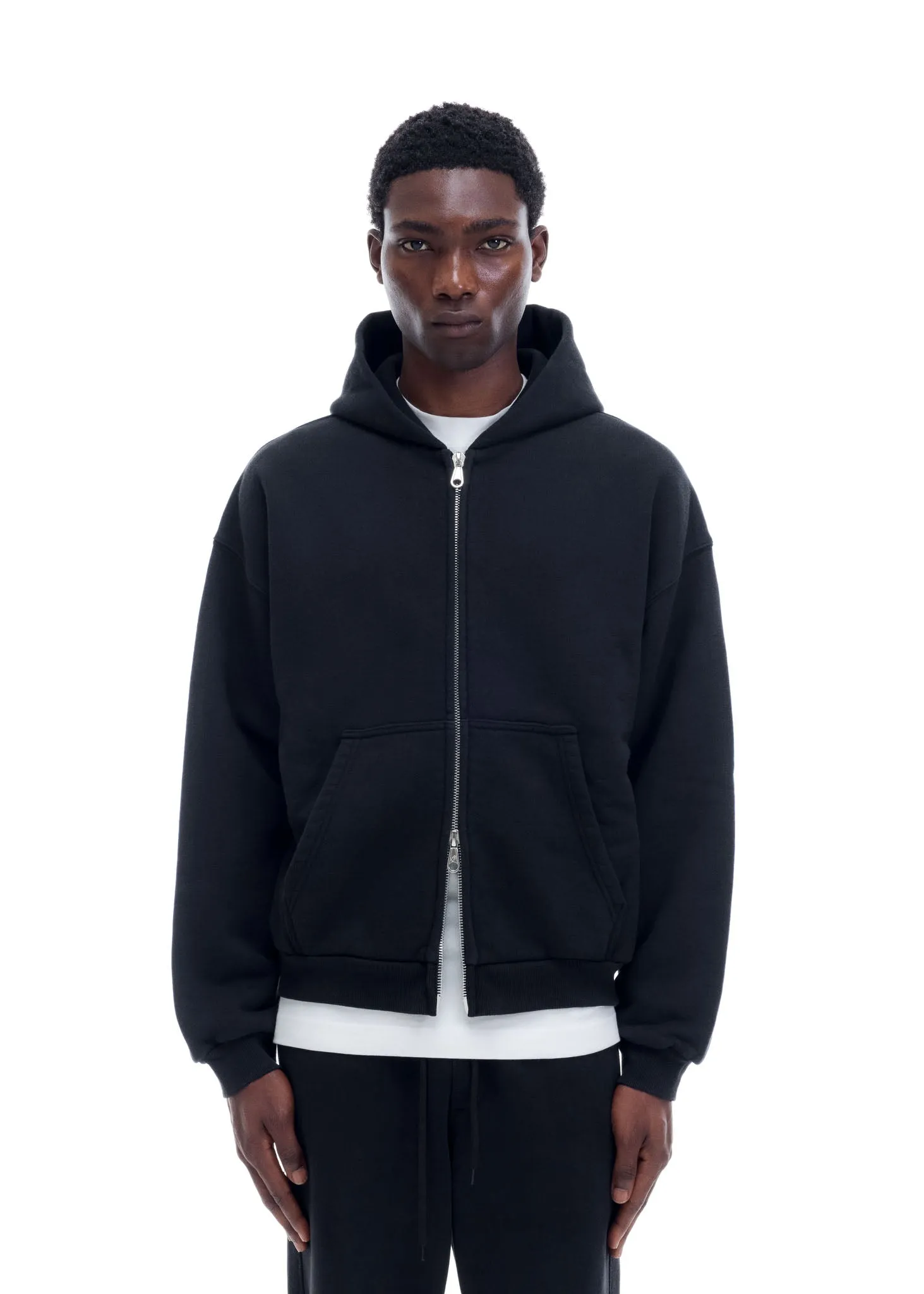 SUPER HEAVY OVERSIZED ZIP HOODIE sold by Cole Buxton product image thumbnail 5
