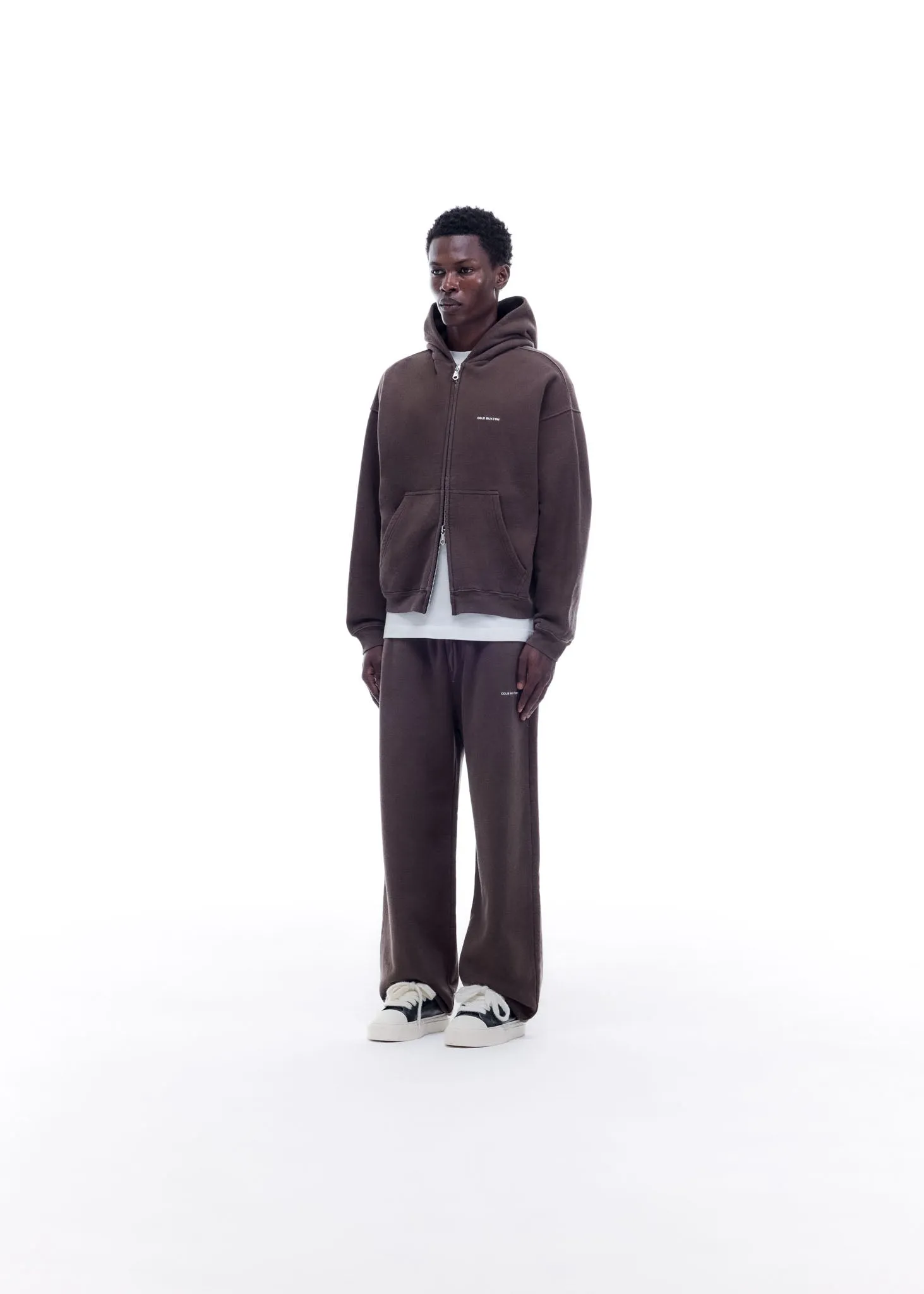 VINTAGE MINI LOGO ZIP HOODIE sold by Cole Buxton product image thumbnail 3